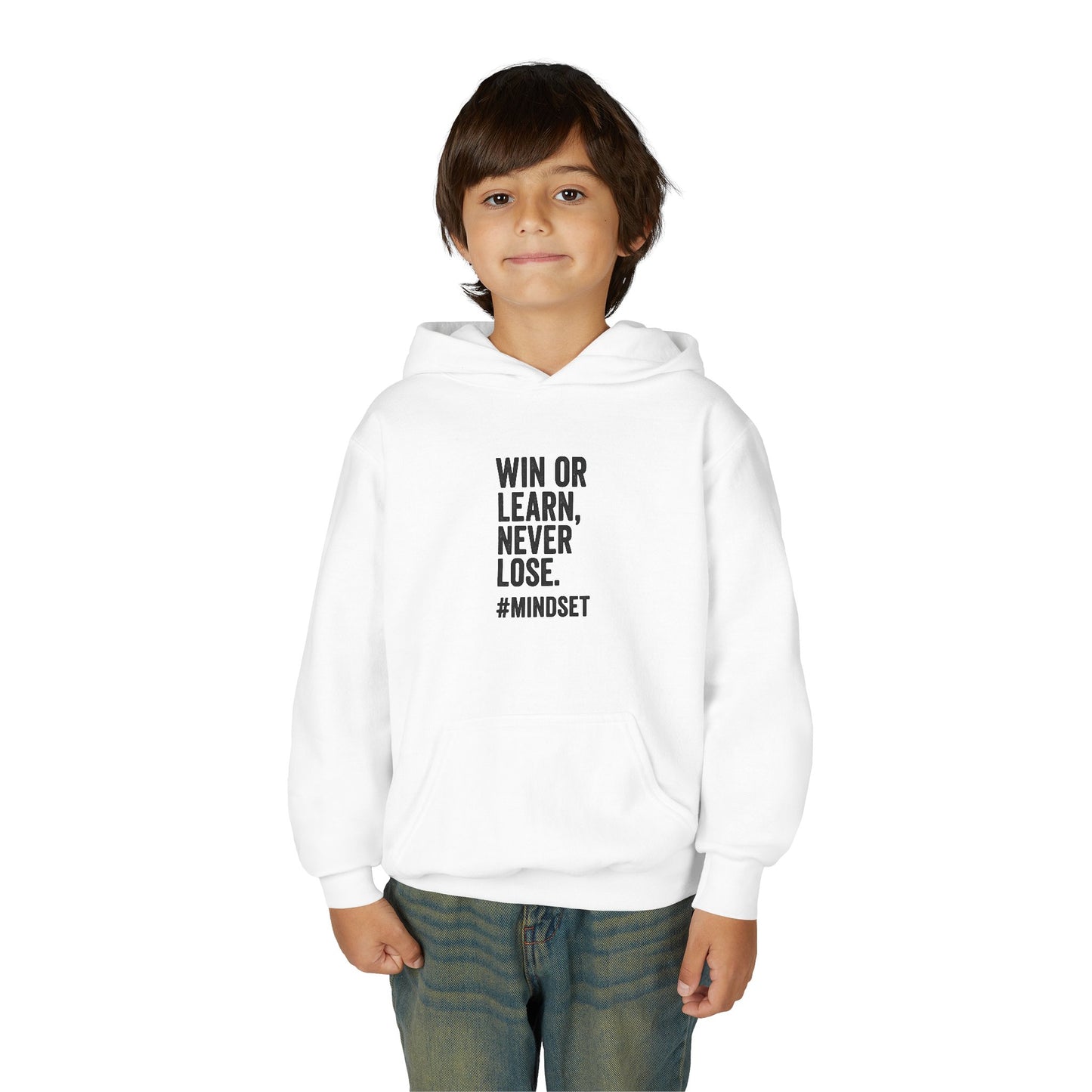 Grit Line Co. Junior Hoodie – Motivational & Inspirational Chirps for Kids