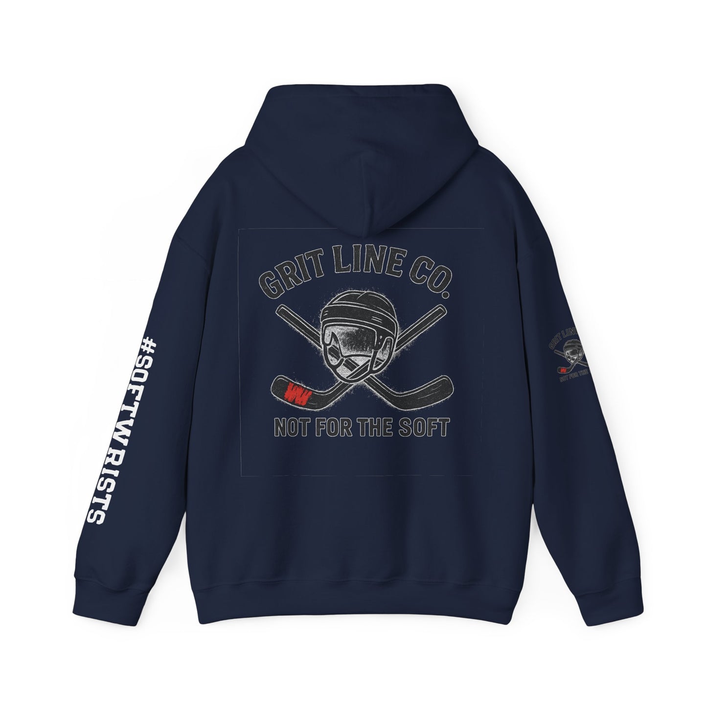 Shot Velocity: Toddler Tantrum — #SoftWrists | OG Line Hoodie Hockey Hoodie, Unisex Heavy Blend Sweatshirt