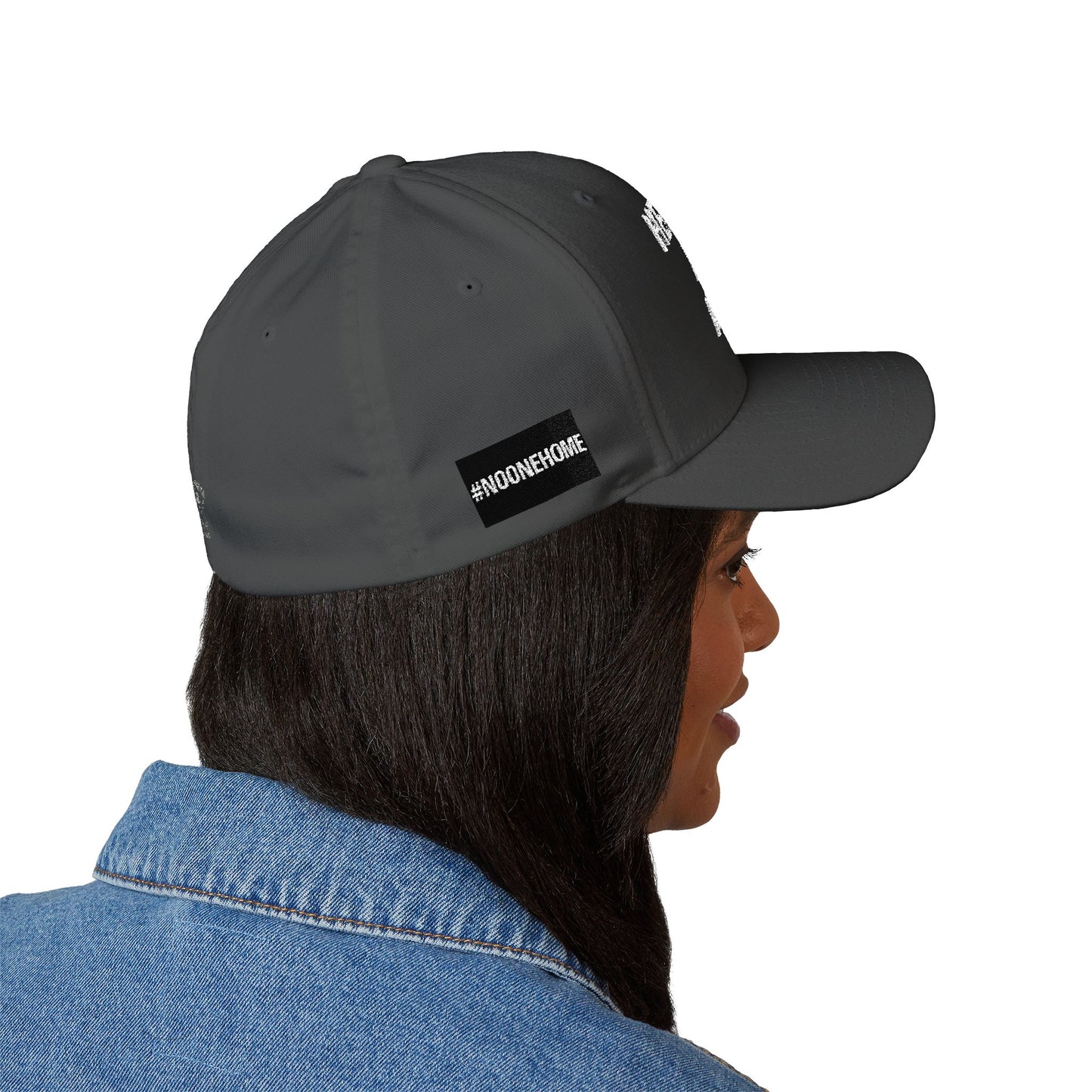 Grit Line Co. Athlete Line Dad Hat – Helmet’s On, Lights Off. #NoOneHome Structured Cap with Embroidery