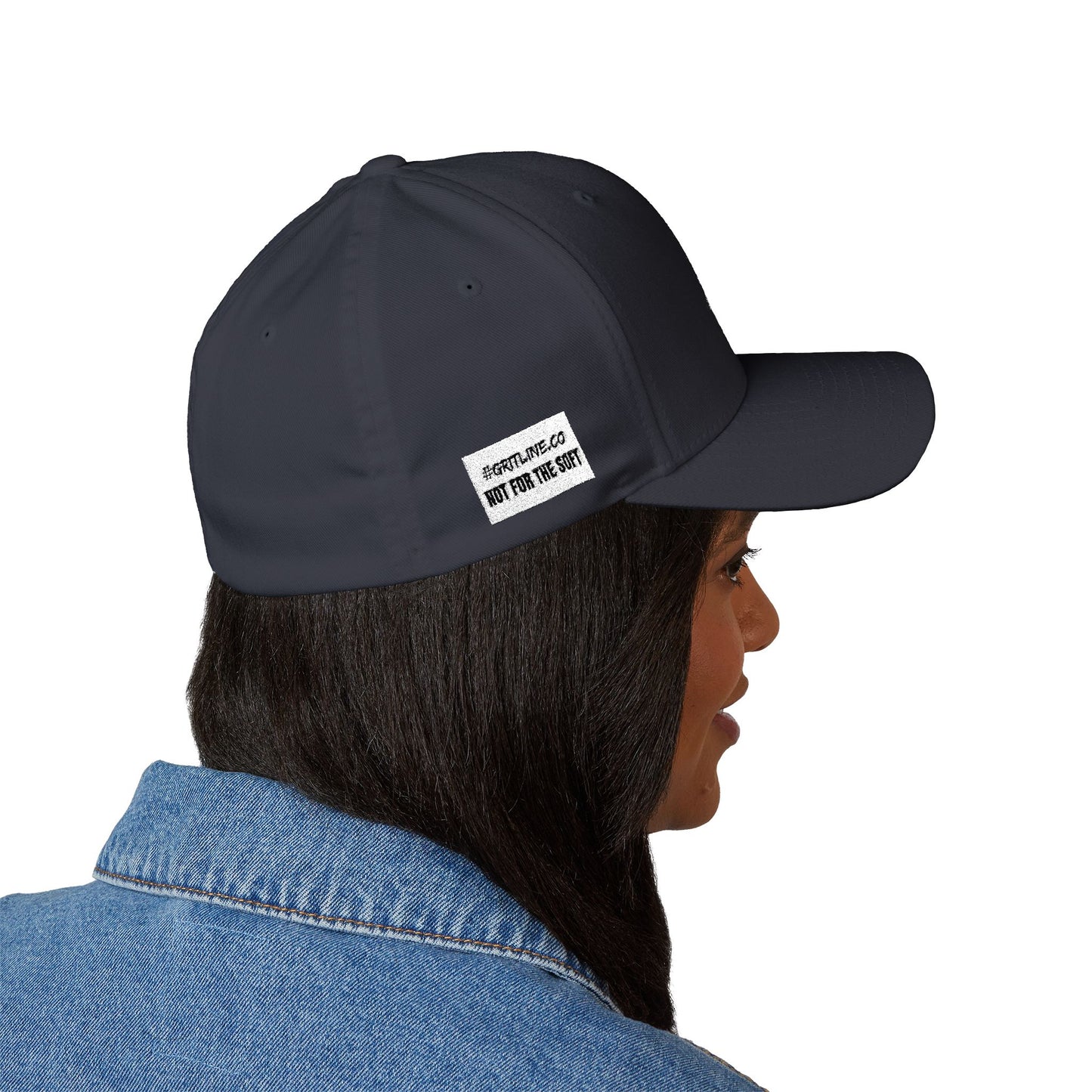FlexFit Embroidered Sports Cap – Grit Line Co. “Not For The Soft” (Unisex)
