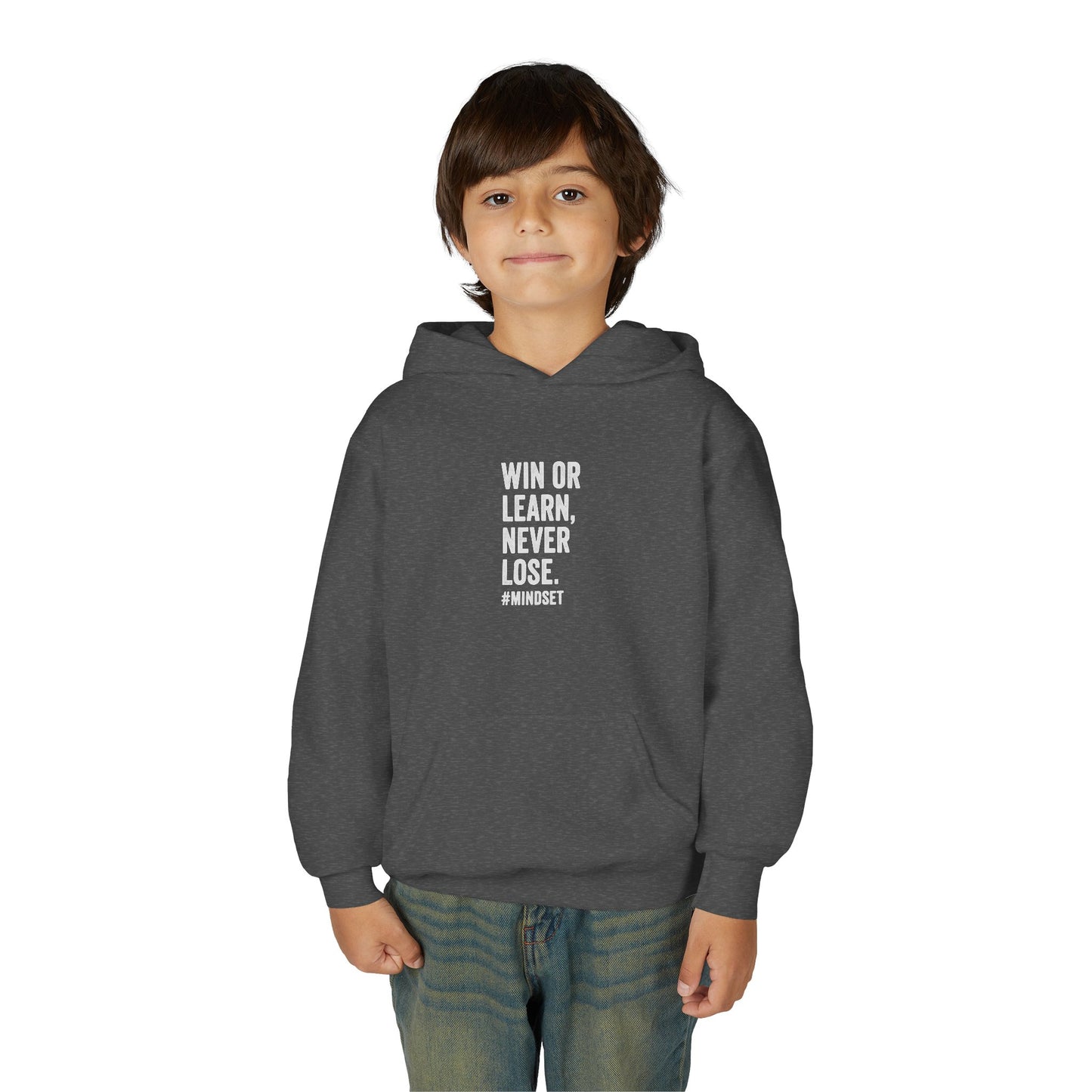 Grit Line Co. Junior Hoodie – Motivational & Inspirational Chirps for Kids