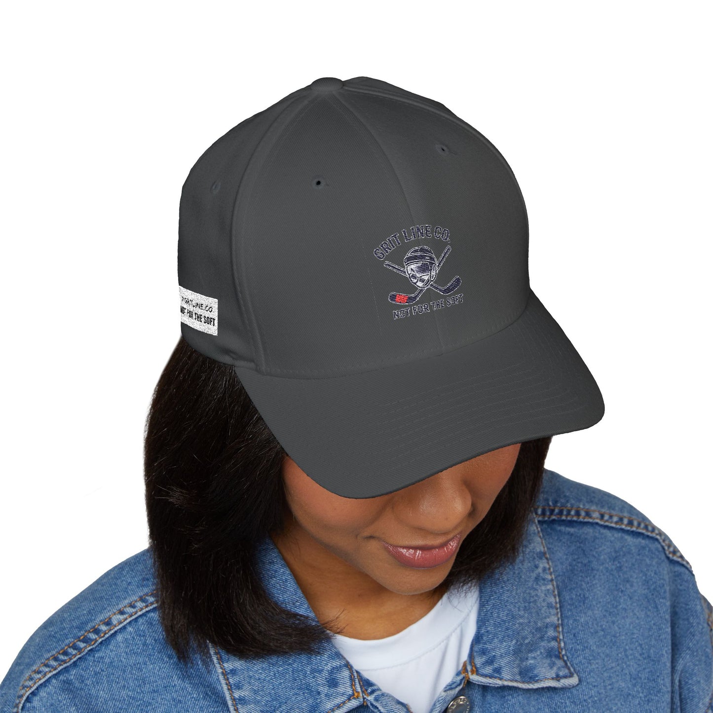 FlexFit Embroidered Sports Cap – Grit Line Co. “Not For The Soft” (Unisex)