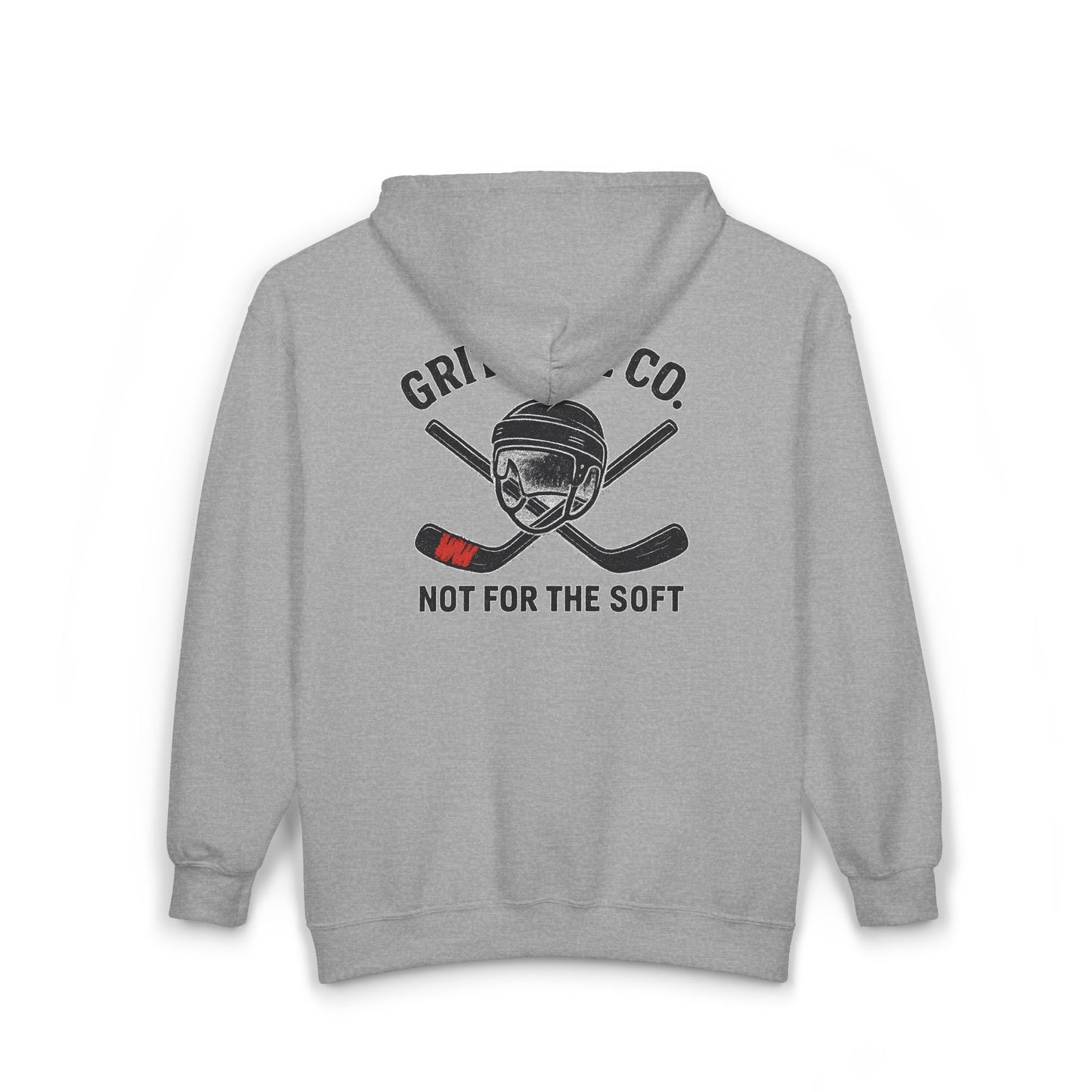 All-Star in the Room. Ghost on the Ice. #LockerRoomLegend Hoodie Unisex Heavy Blend™ Full Zip Hooded Sweatshirt