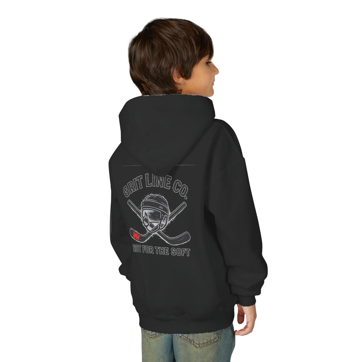 Grit Line Co. Junior Hoodie – Motivational & Inspirational Chirps for Kids