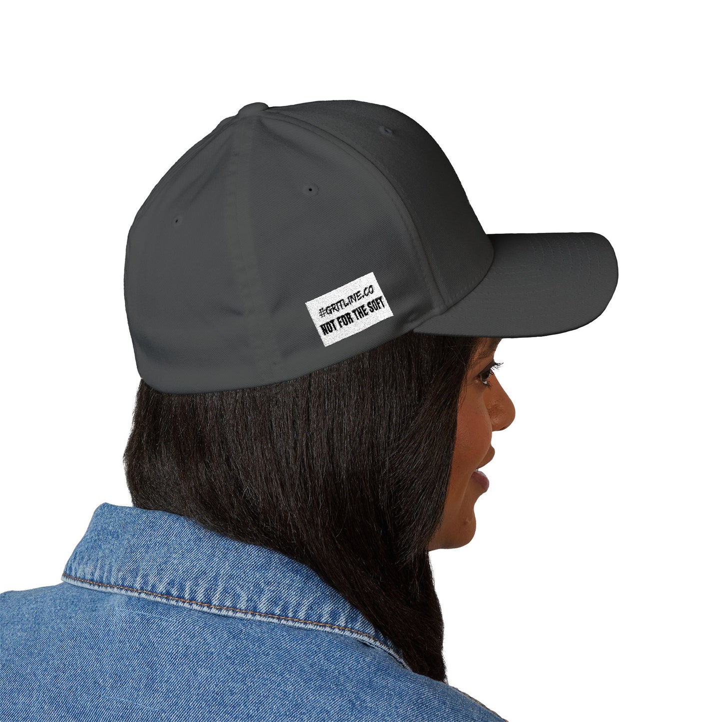 FlexFit Embroidered Sports Cap – Grit Line Co. “Not For The Soft” (Unisex)