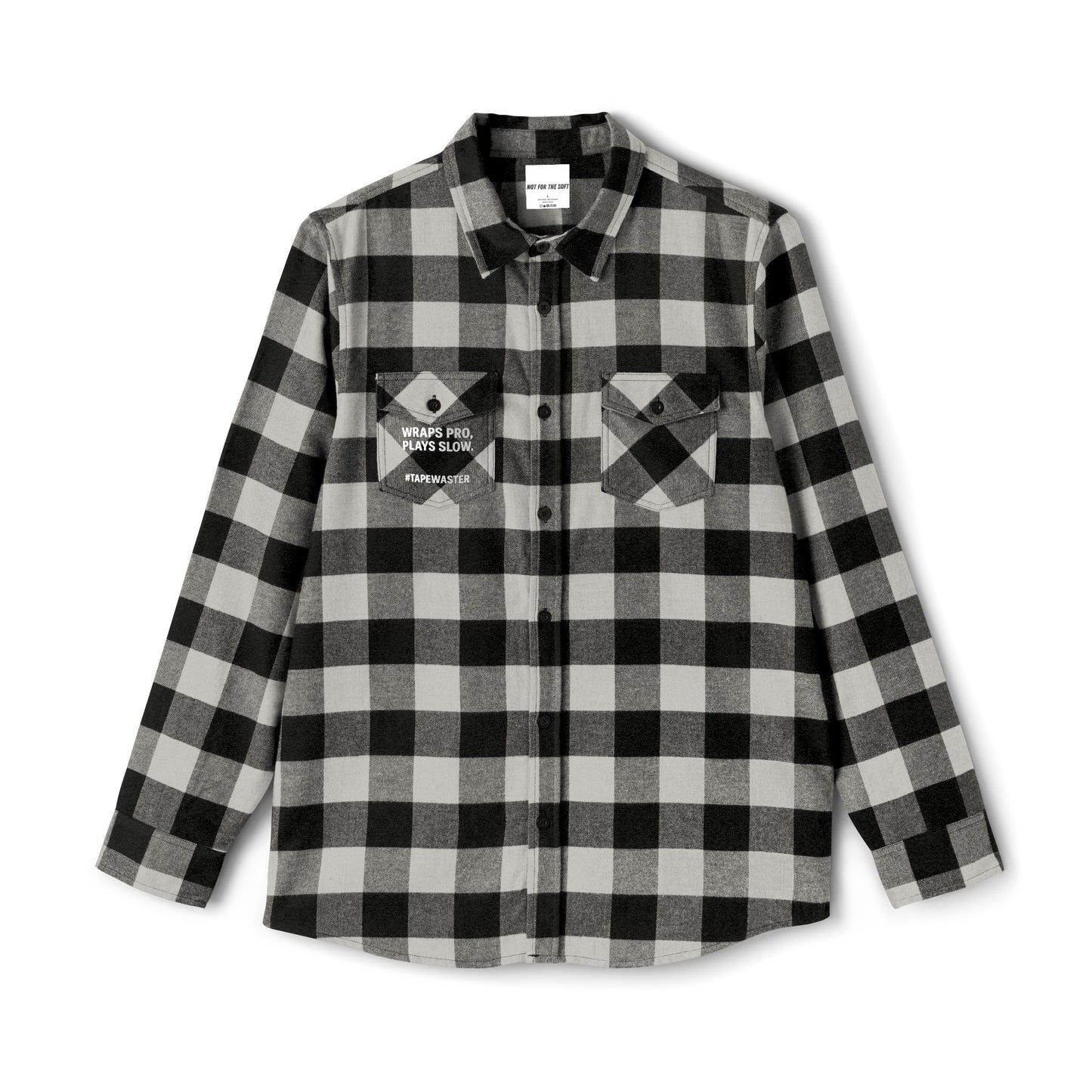Wraps Pro, Plays Slow – Unisex Flannel Shirt