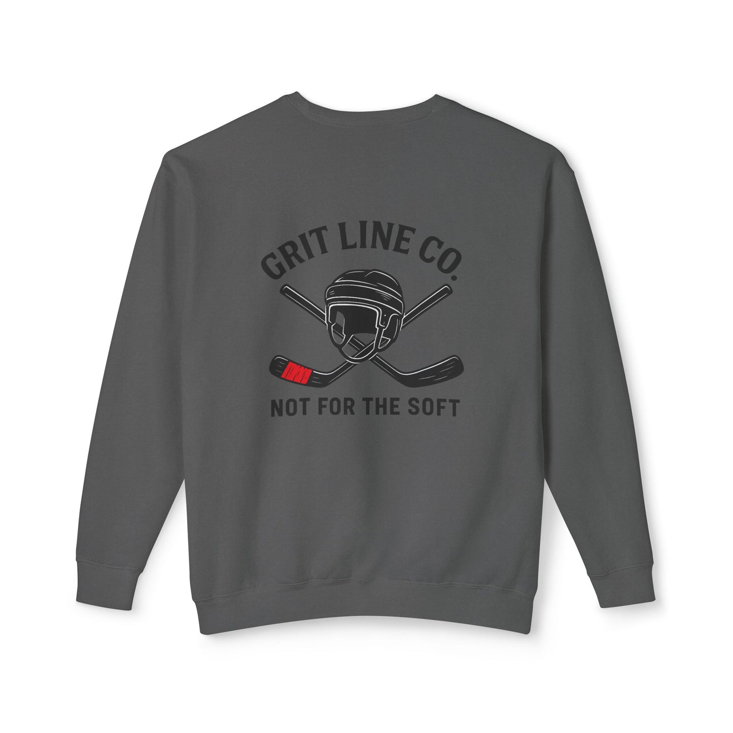 Grit Line Co. Crewneck β Wrist Shot Powered by Tears and Hope #SoftWrists