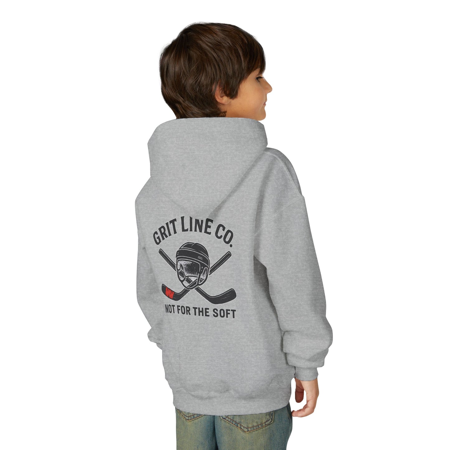 Grit Line Co. Junior Hoodie – Motivational & Inspirational Chirps for Kids