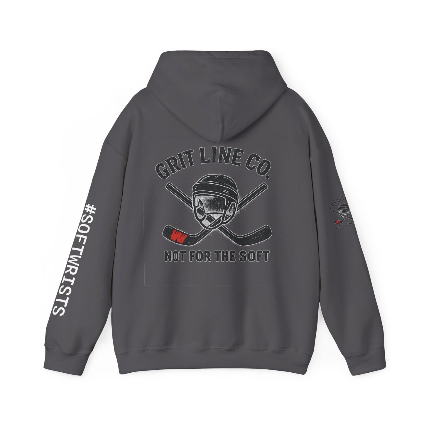 Shot Velocity: Toddler Tantrum — #SoftWrists | OG Line Hoodie Hockey Hoodie, Unisex Heavy Blend Sweatshirt