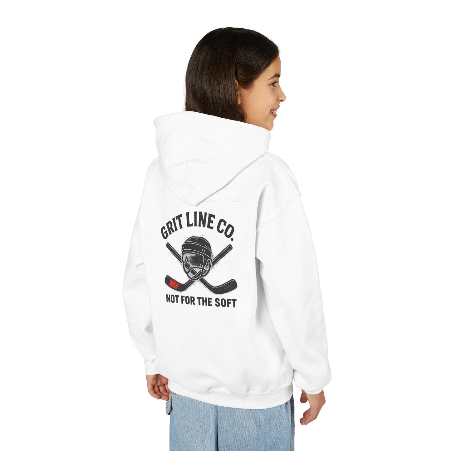 Grit Line Co. Junior Hoodie – Motivational & Inspirational Chirps for Kids