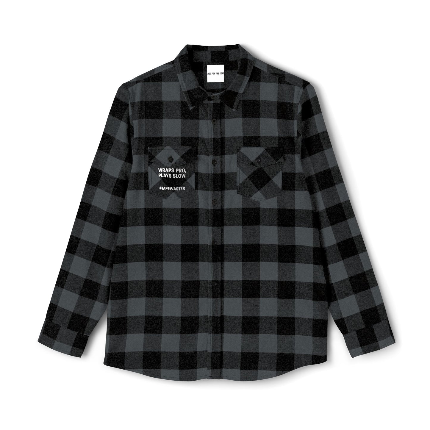 Wraps Pro, Plays Slow – Unisex Flannel Shirt
