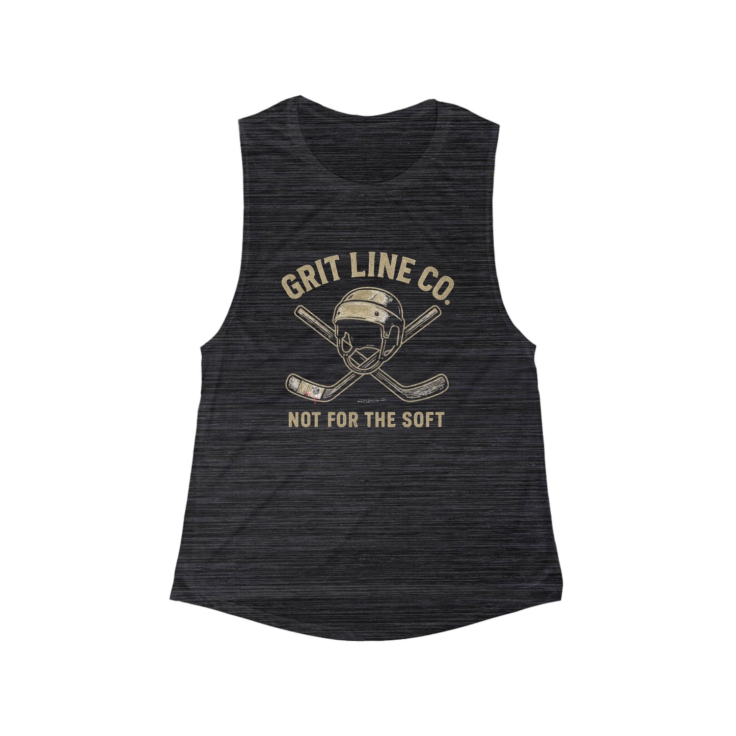 ‼️Grit Line Co. Women’s Flowy Muscle Tank – OG Logo