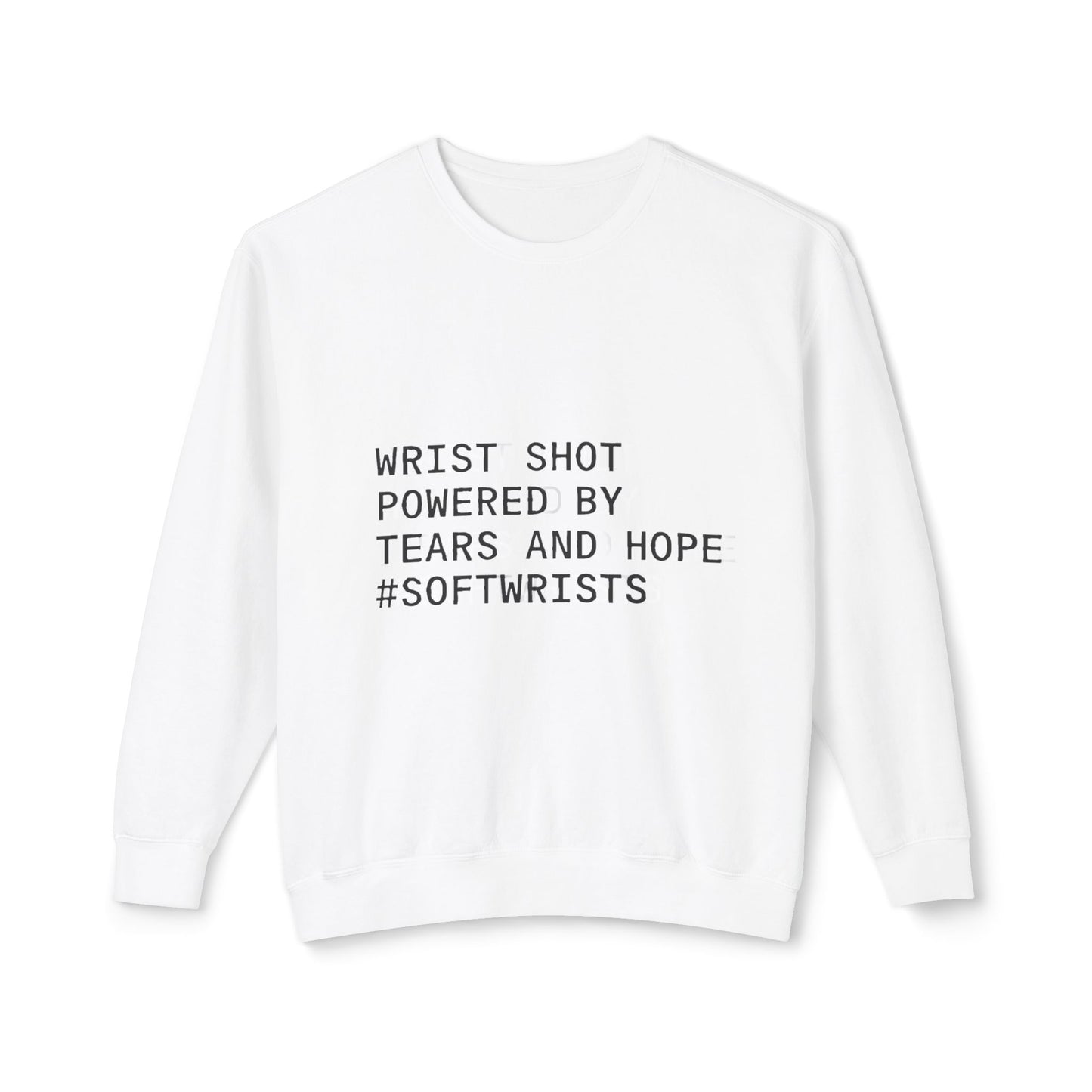 Grit Line Co. Crewneck – Wrist Shot Powered by Tears and Hope #SoftWrists