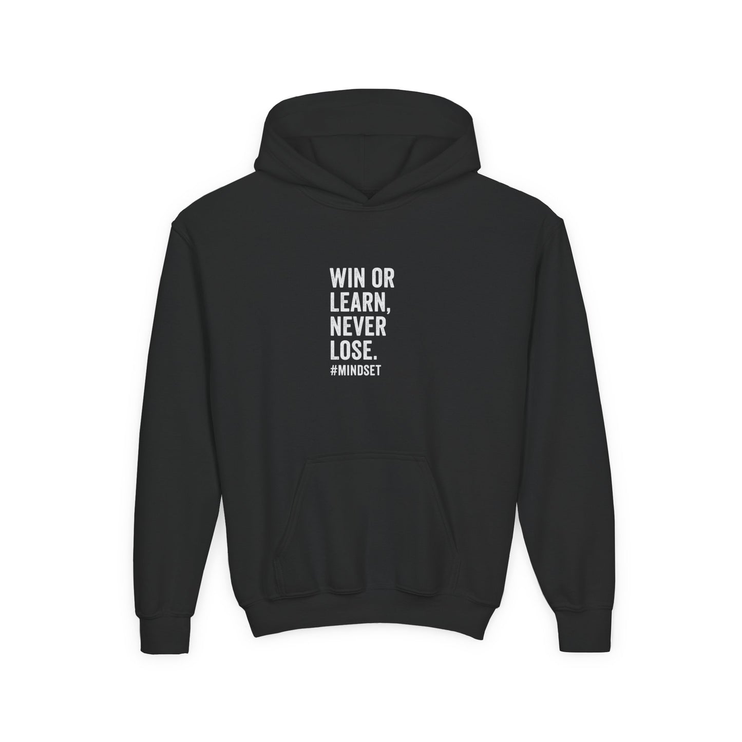 Grit Line Co. Junior Hoodie – Motivational & Inspirational Chirps for Kids