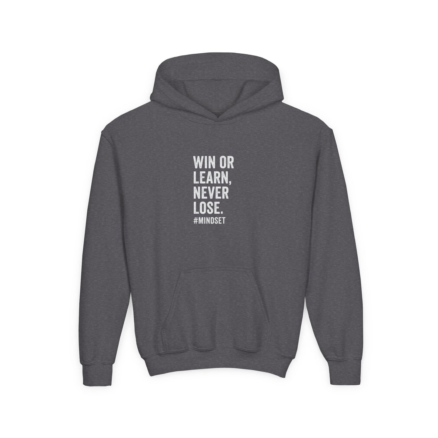 Grit Line Co. Junior Hoodie – Motivational & Inspirational Chirps for Kids