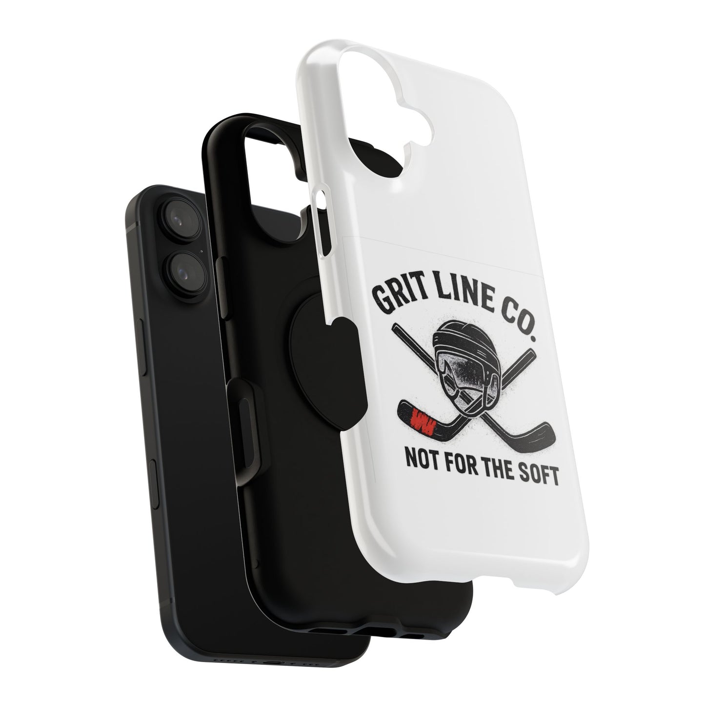 Hockey Impact-Resistant Phone Case – Grit Line Co. “Not for the Soft”