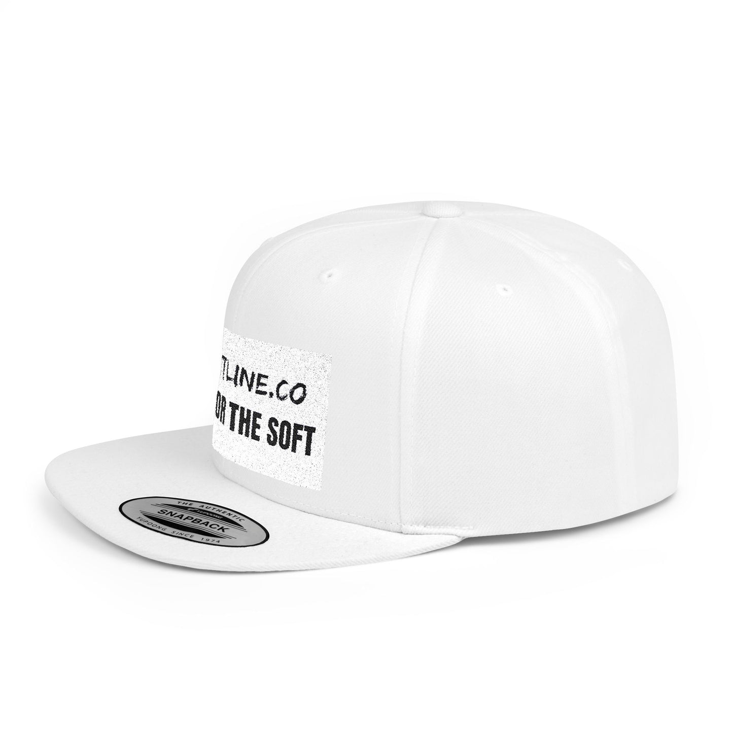 Grit Line Co. Snapback Hat – “Not for the Soft” | Flat Bill Street Edition
