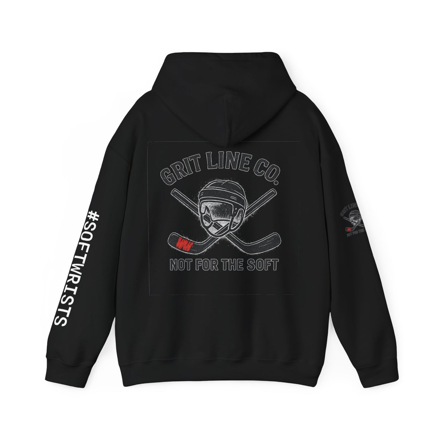 Shot Velocity: Toddler Tantrum — #SoftWrists | OG Line Hoodie Hockey Hoodie, Unisex Heavy Blend Sweatshirt