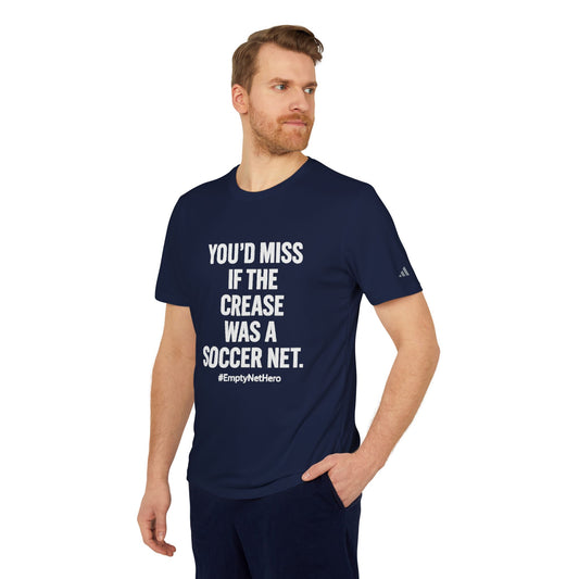 💥Adidas Performance Tee – “Empty Net Hero” Edition | Grit Line Co.