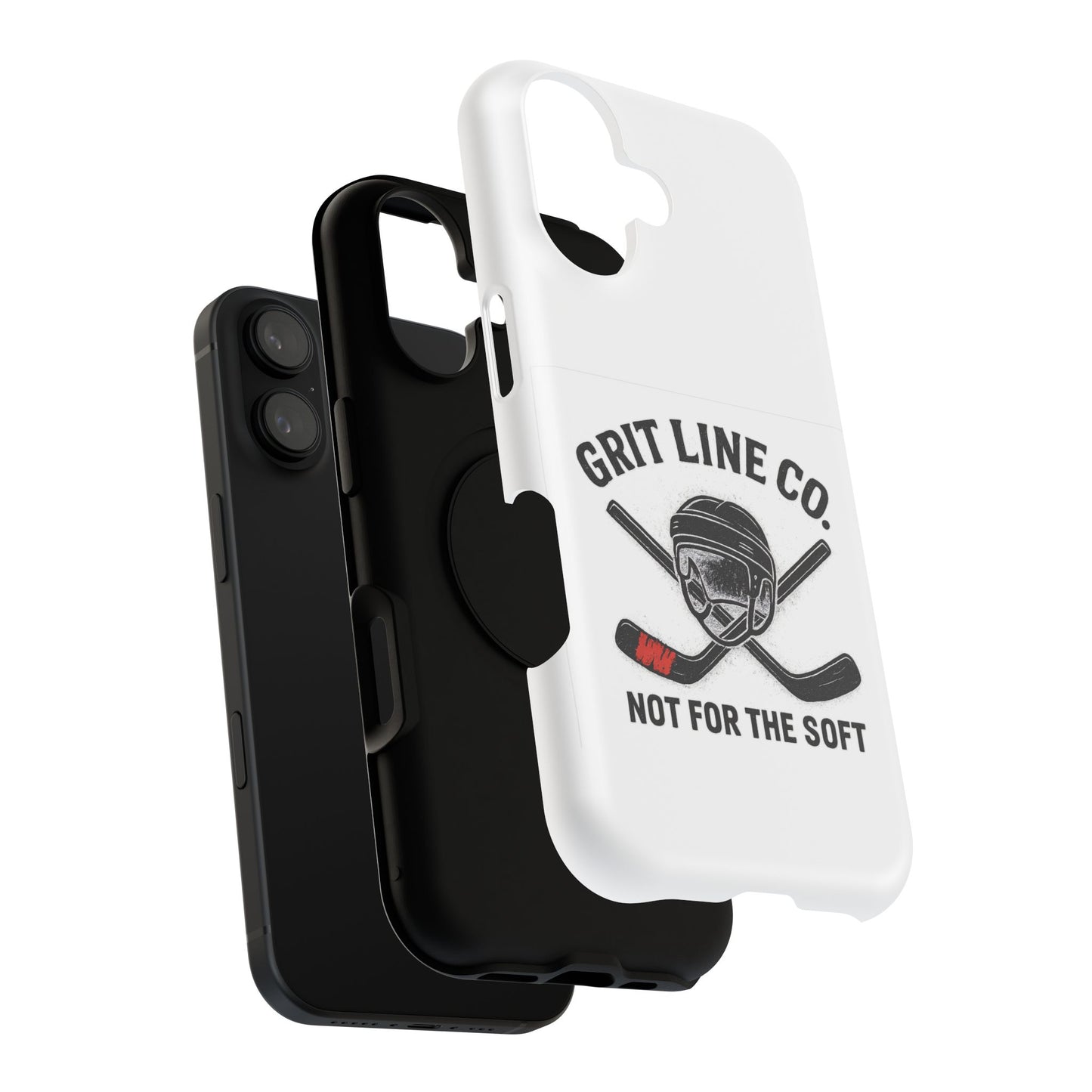 Hockey Impact-Resistant Phone Case – Grit Line Co. “Not for the Soft”