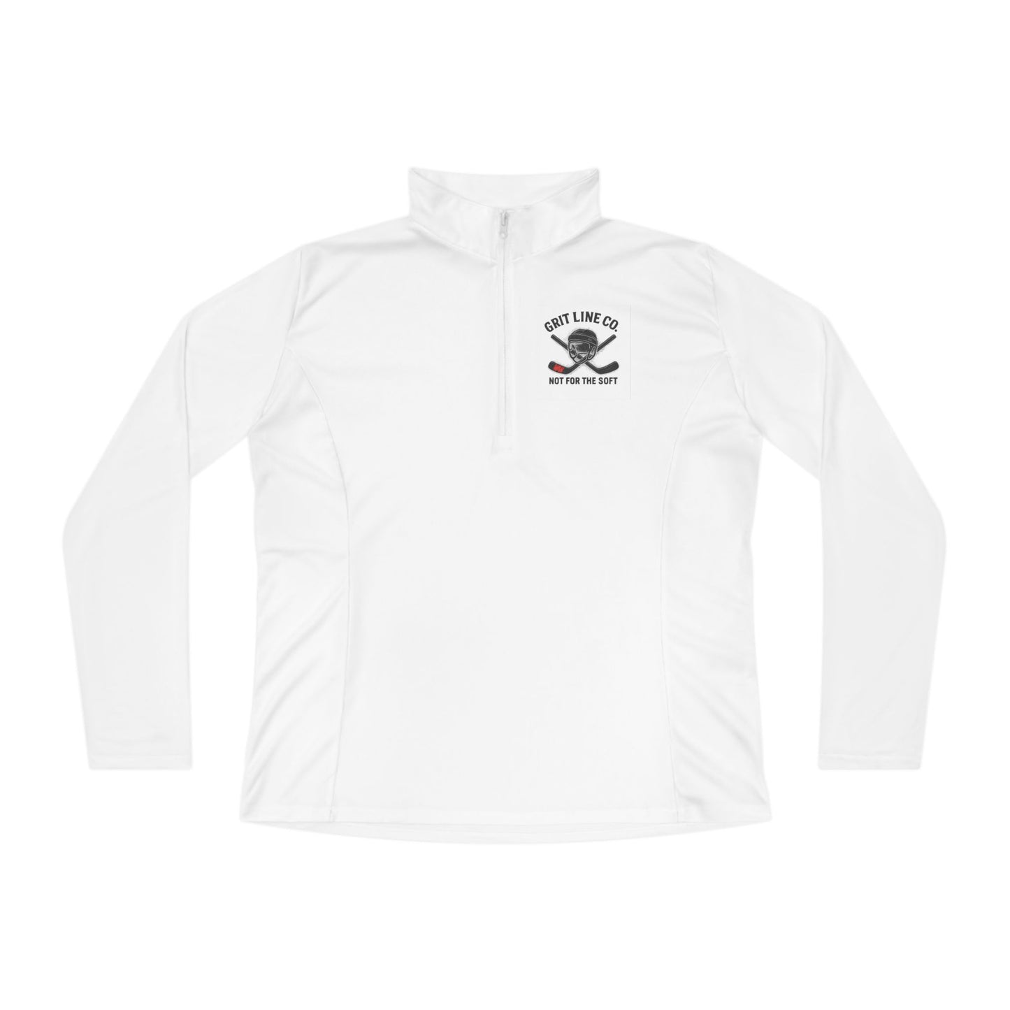 Sniped That With a Pool Noodle #SoftWrists – Grit Line Co. OG Collection Ladies Quarter-Zip Pullover