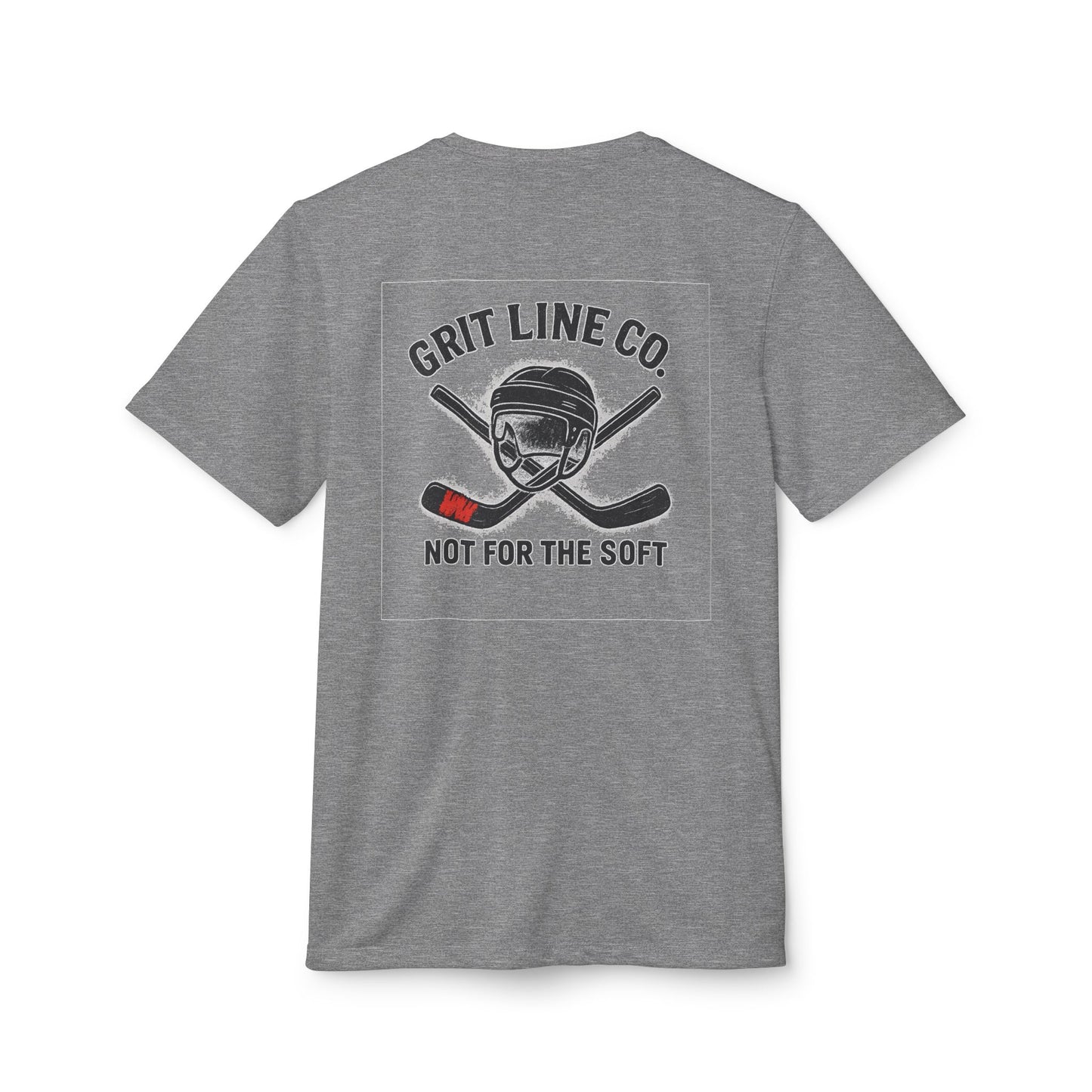 💥Adidas Performance Tee – “Empty Net Hero” Edition | Grit Line Co.