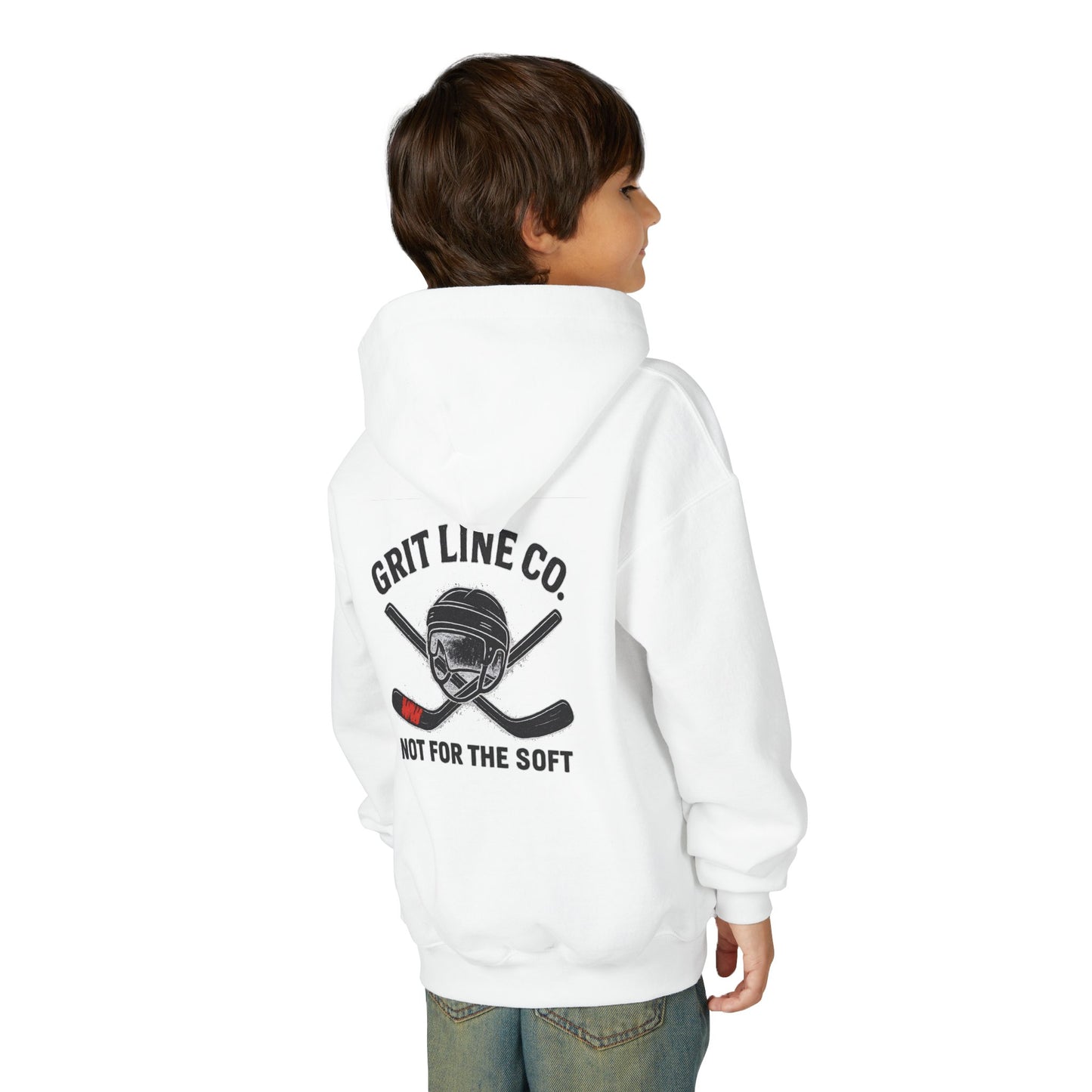 Grit Line Co. Junior Hoodie – Motivational & Inspirational Chirps for Kids