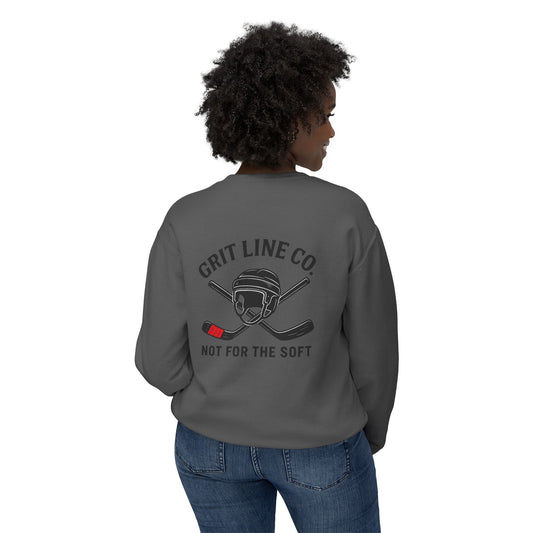 Grit Line Co. Crewneck – Wrist Shot Powered by Tears and Hope #SoftWrists