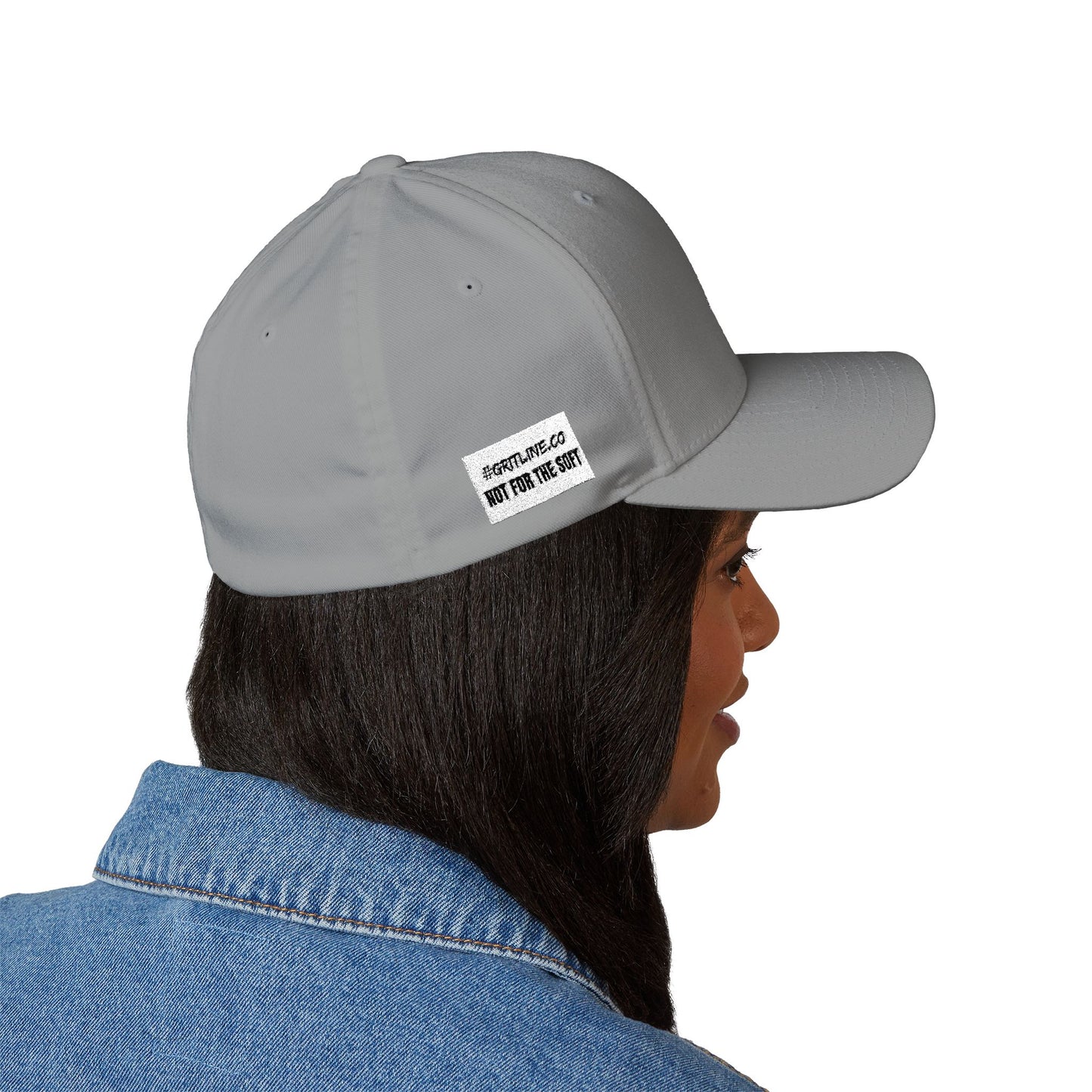 FlexFit Embroidered Sports Cap – Grit Line Co. “Not For The Soft” (Unisex)