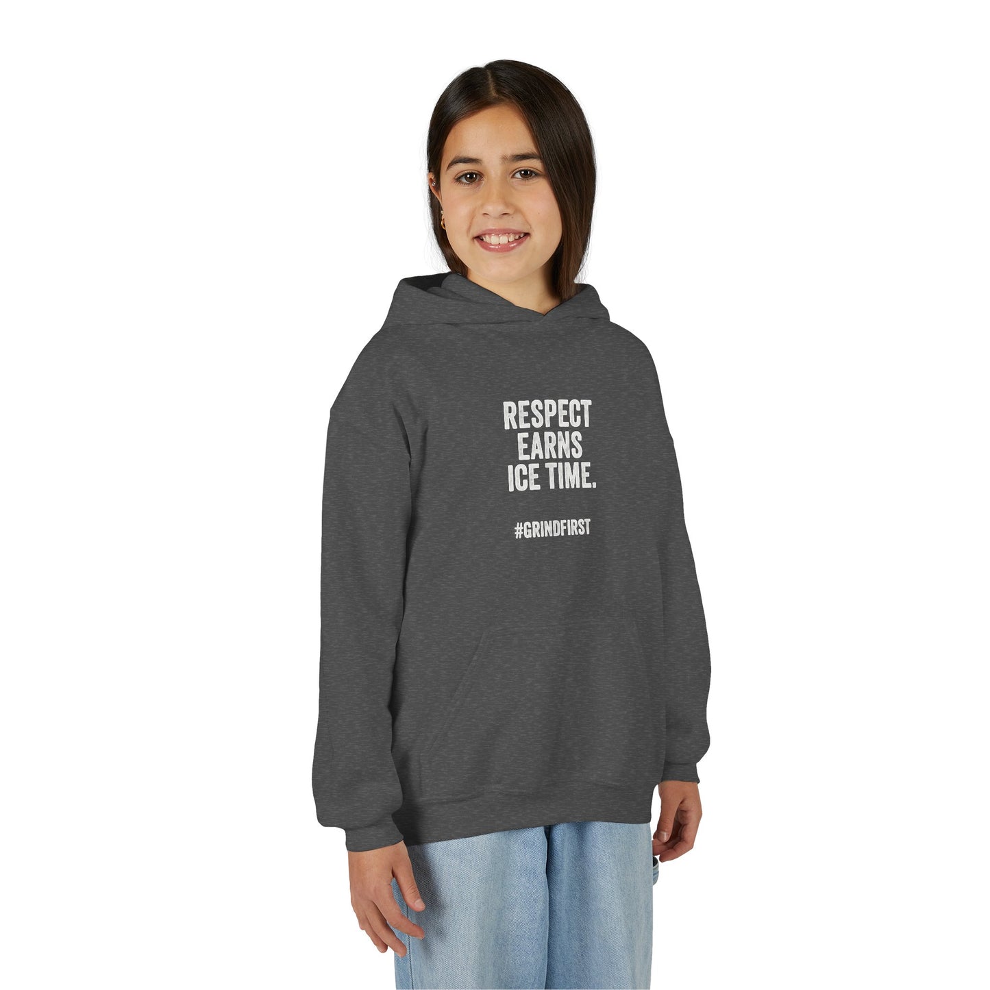 Grit Line Co. Junior Hoodie – Motivational & Inspirational Chirps for Kids