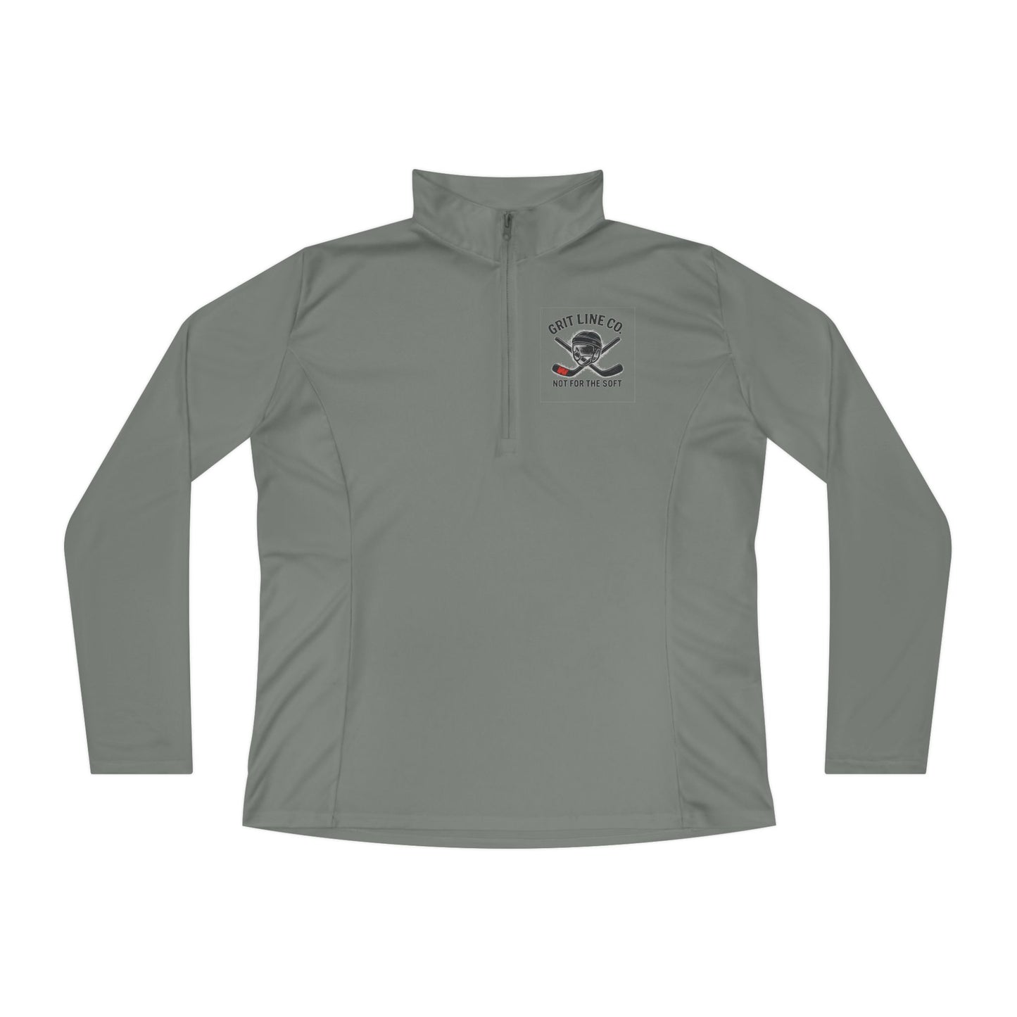 Sniped That With a Pool Noodle #SoftWrists – Grit Line Co. OG Collection Ladies Quarter-Zip Pullover