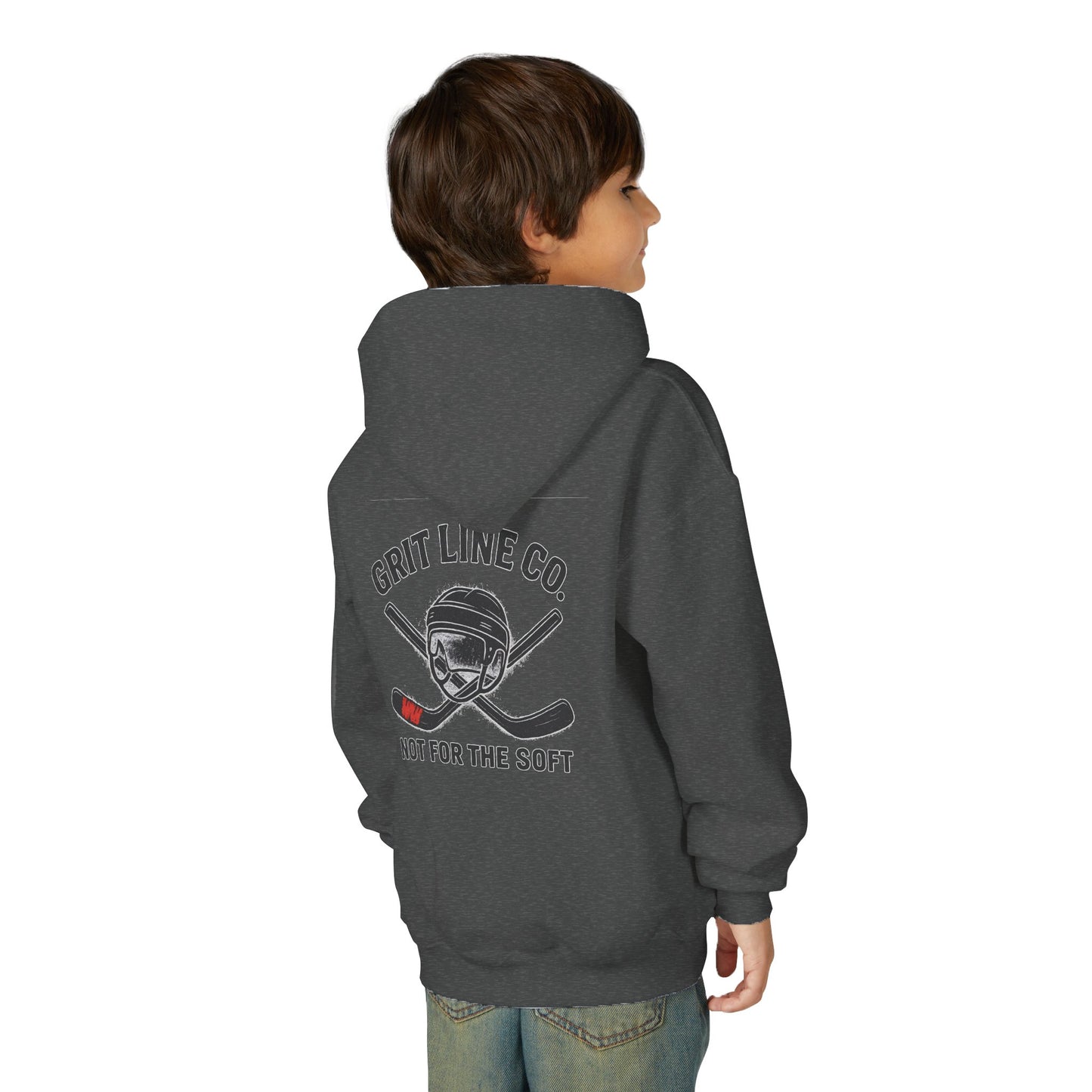 Grit Line Co. Junior Hoodie – Motivational & Inspirational Chirps for Kids