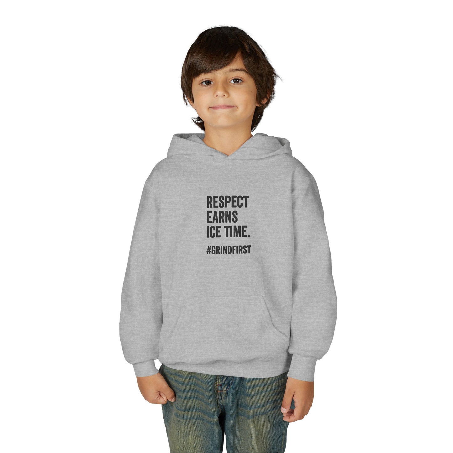 Grit Line Co. Junior Hoodie – Motivational & Inspirational Chirps for Kids