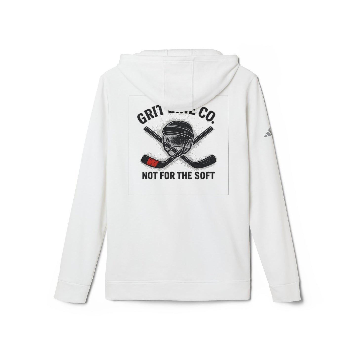 Adidas Sports Fleece Hoodie – You Couldn’t Scrap a Puck Out of a Corner | Grit Line Co.