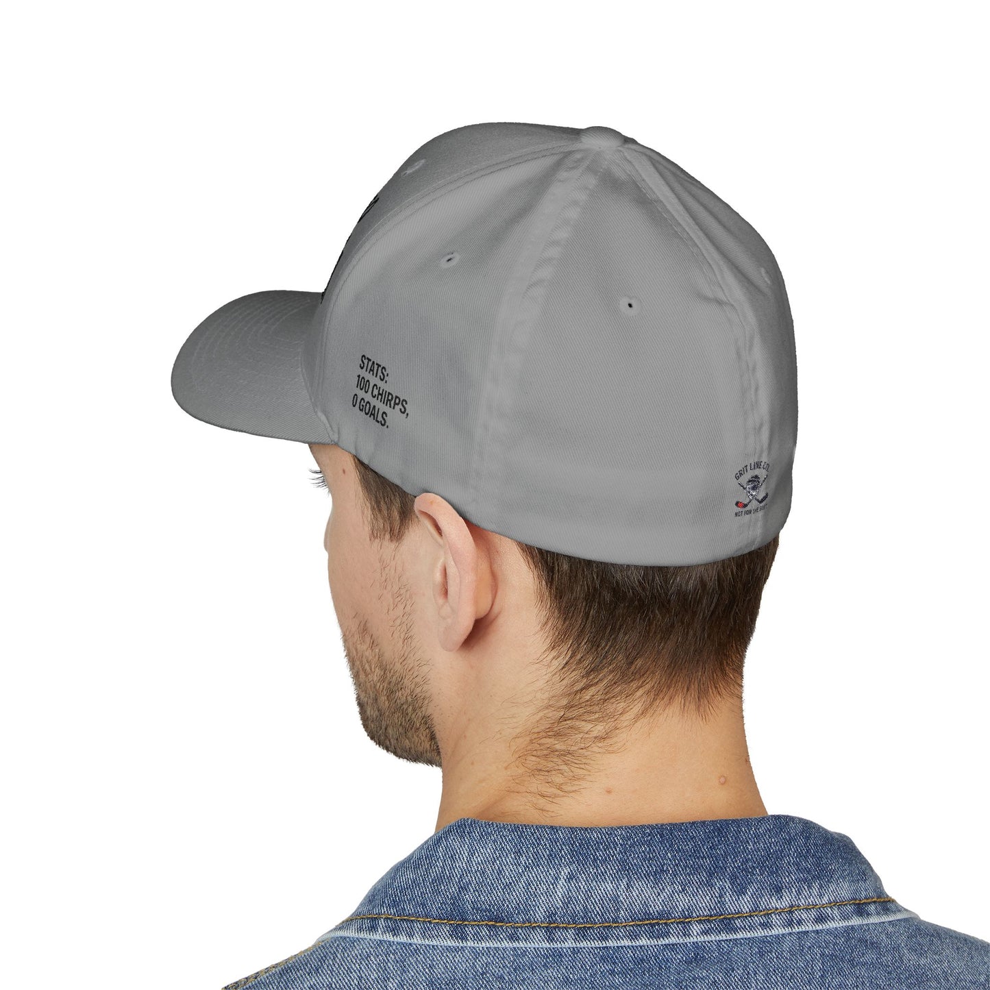 Stats Don’t Lie – Grit Line Co. Hat Closed-Back Structured Cap (Embroidery)