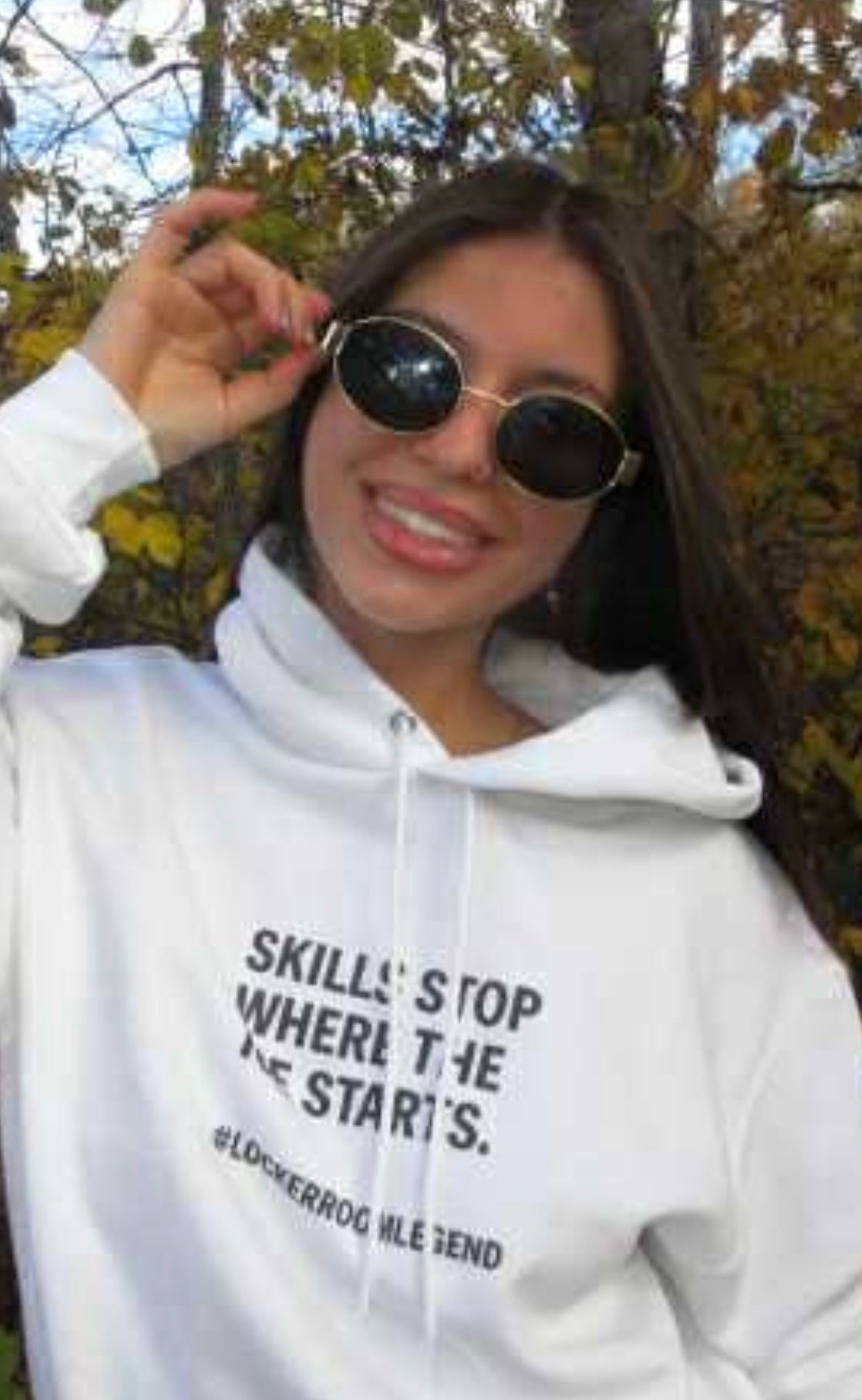 Skills Stop Where the Ice Starts – CHAMPION Hockey Hoodie - Grit Line Co., Not For The Soft