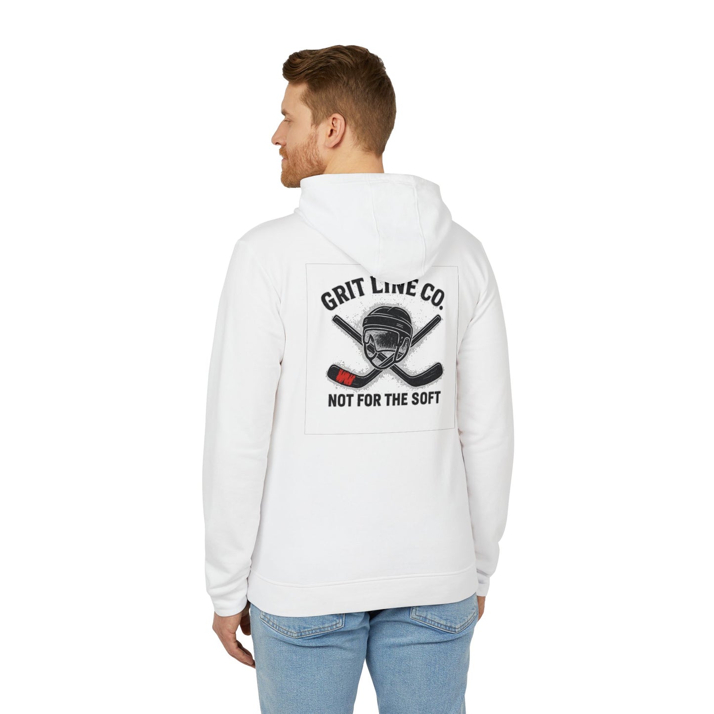 Adidas Sports Fleece Hoodie – You Couldn’t Scrap a Puck Out of a Corner | Grit Line Co.