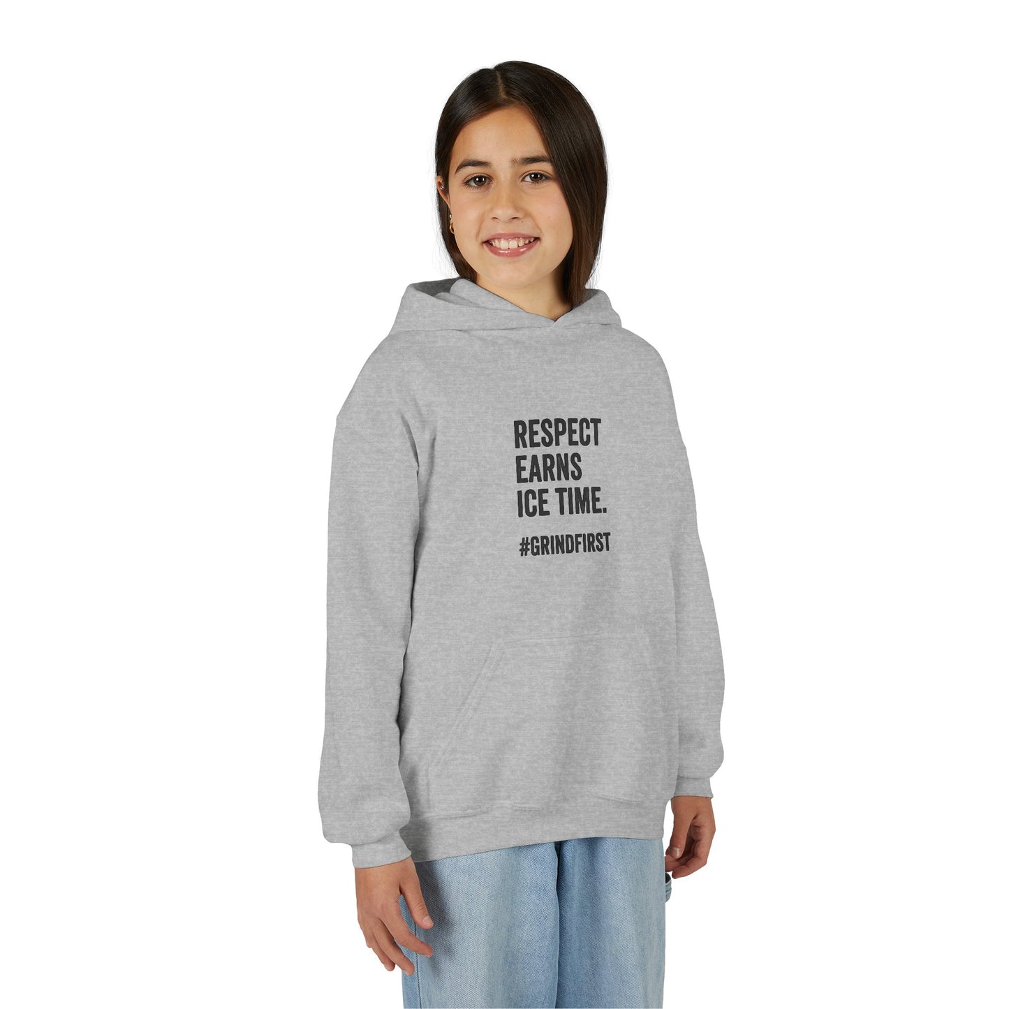Grit Line Co. Junior Hoodie – Motivational & Inspirational Chirps for Kids