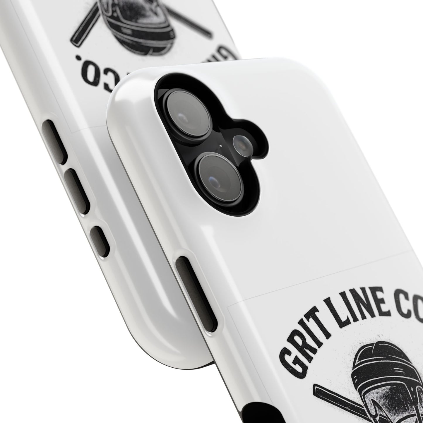 Hockey Impact-Resistant Phone Case – Grit Line Co. “Not for the Soft”