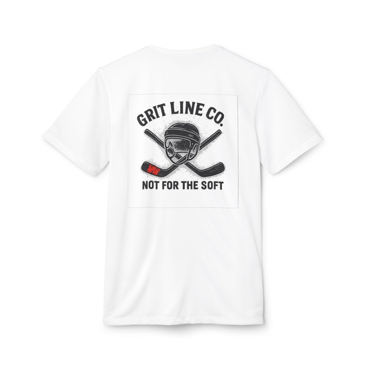 💥Adidas Performance Tee – “Empty Net Hero” Edition | Grit Line Co.