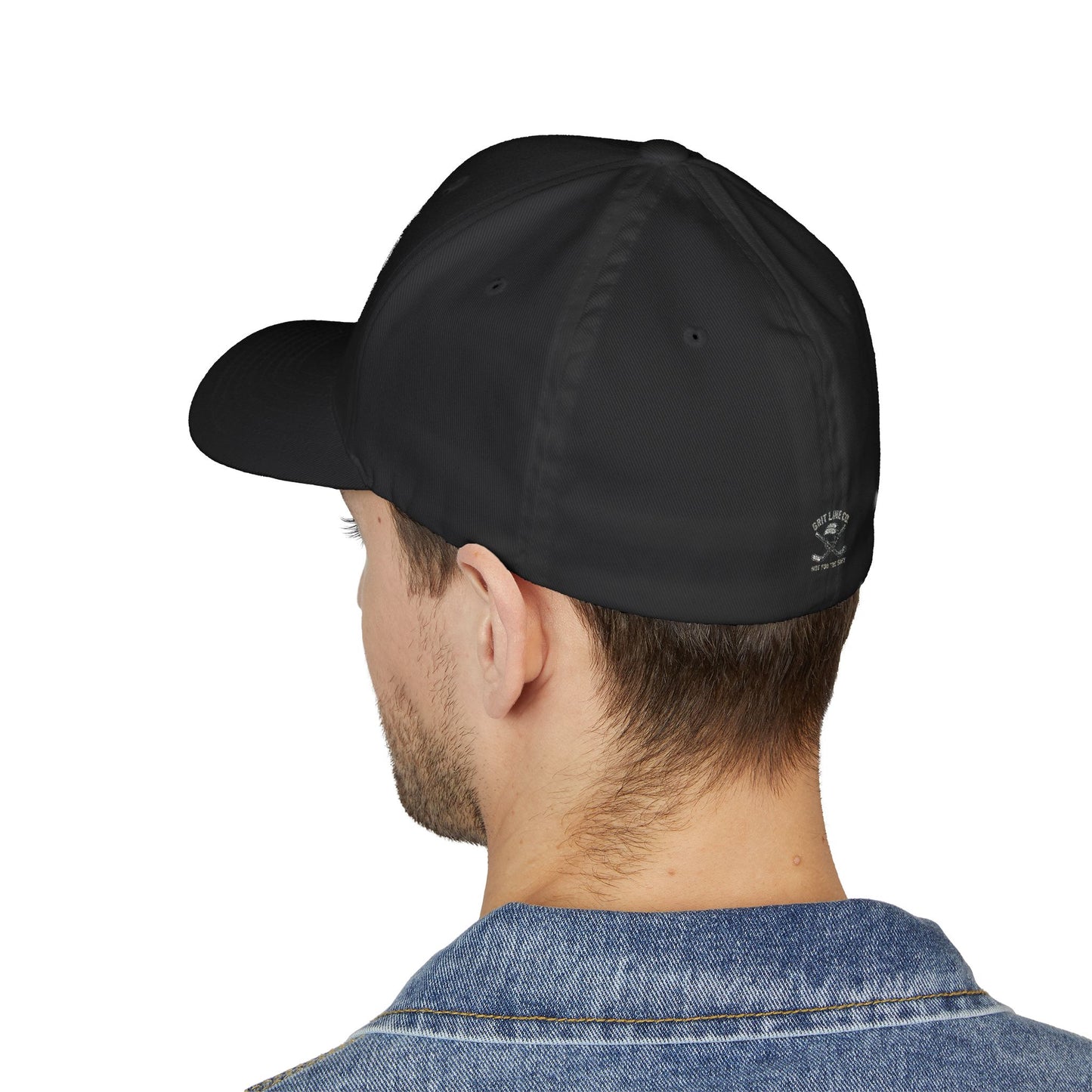 Grit Line Co. Athlete Line Dad Hat – Helmet’s On, Lights Off. #NoOneHome Structured Cap with Embroidery