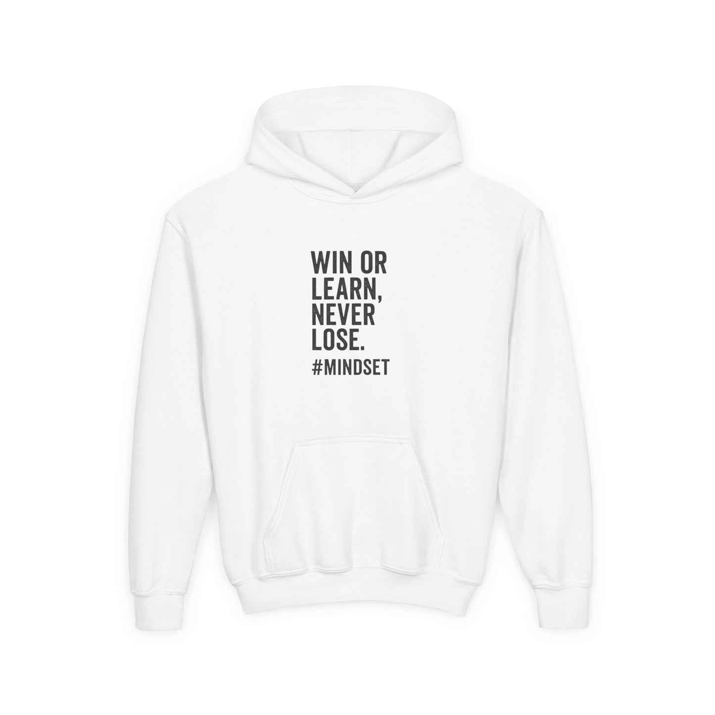 Grit Line Co. Junior Hoodie – Motivational & Inspirational Chirps for Kids