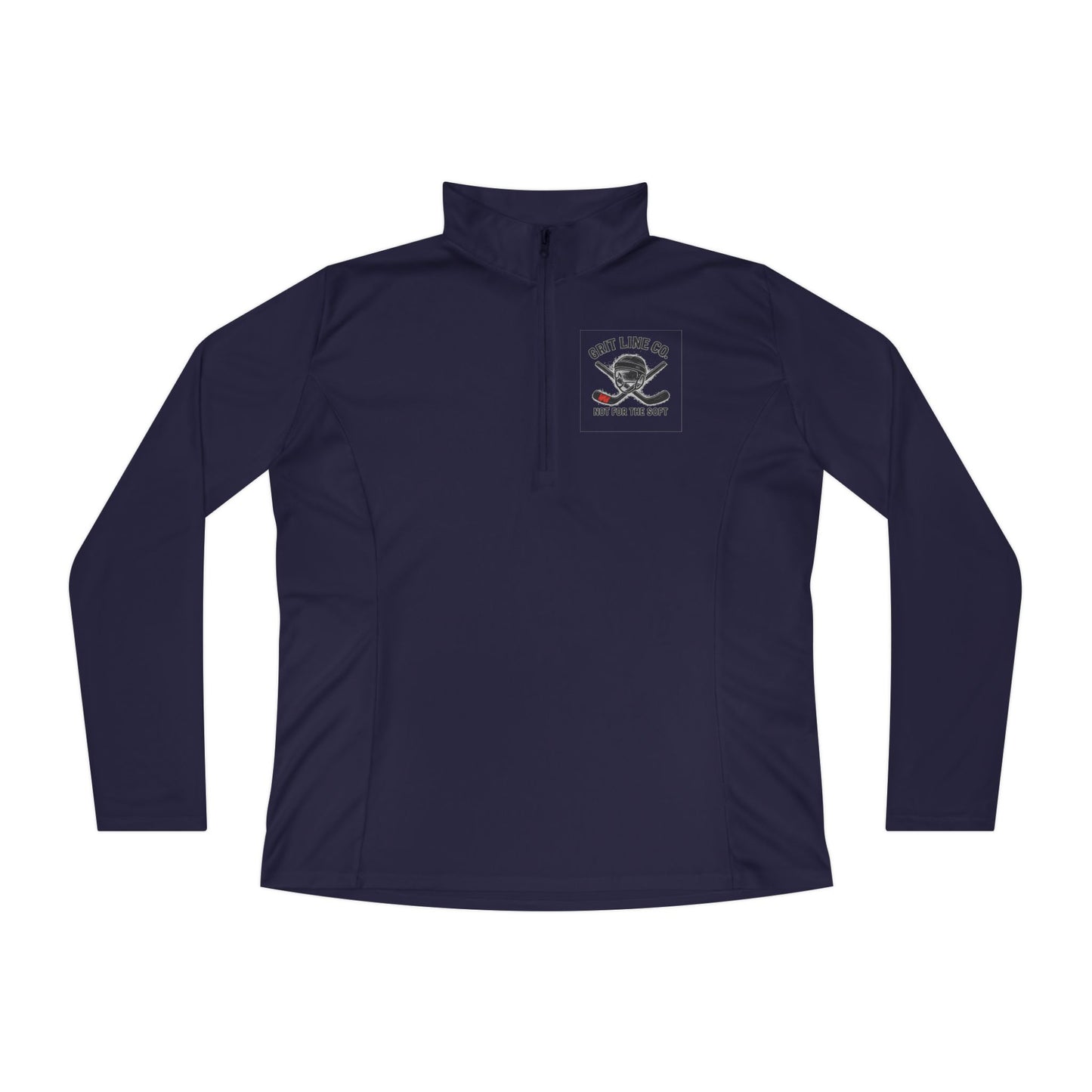 Sniped That With a Pool Noodle #SoftWrists – Grit Line Co. OG Collection Ladies Quarter-Zip Pullover