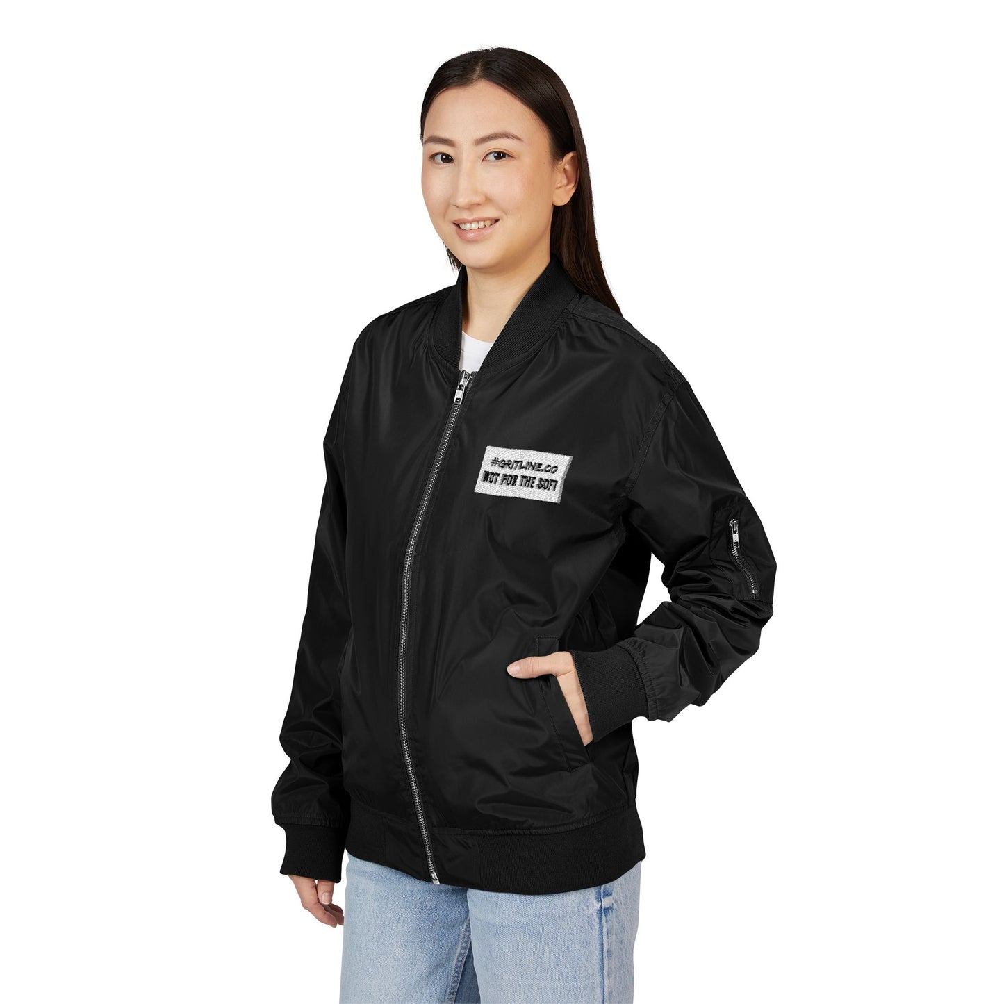 🔥Recycled Bomber Jacket – OG Line Edition