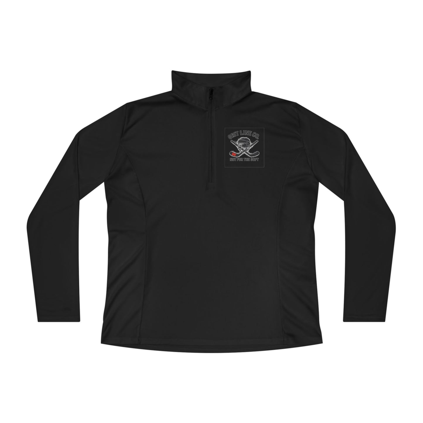 Sniped That With a Pool Noodle #SoftWrists – Grit Line Co. OG Collection Ladies Quarter-Zip Pullover