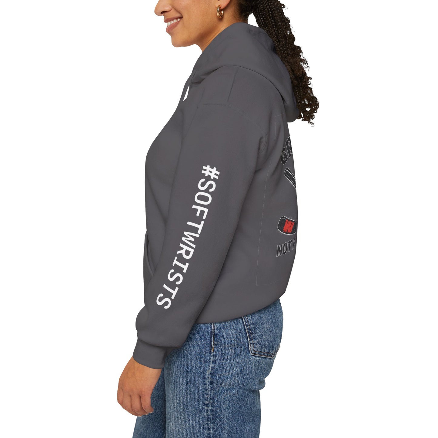 Shot Velocity: Toddler Tantrum — #SoftWrists | OG Line Hoodie Hockey Hoodie, Unisex Heavy Blend Sweatshirt