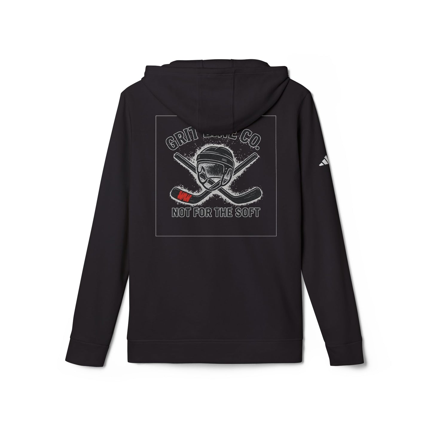 Adidas Sports Fleece Hoodie – You Couldn’t Scrap a Puck Out of a Corner | Grit Line Co.