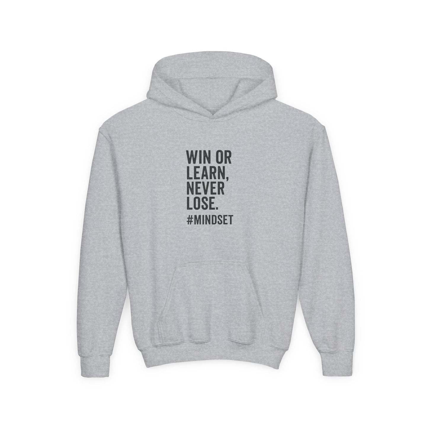 Grit Line Co. Junior Hoodie – Motivational & Inspirational Chirps for Kids