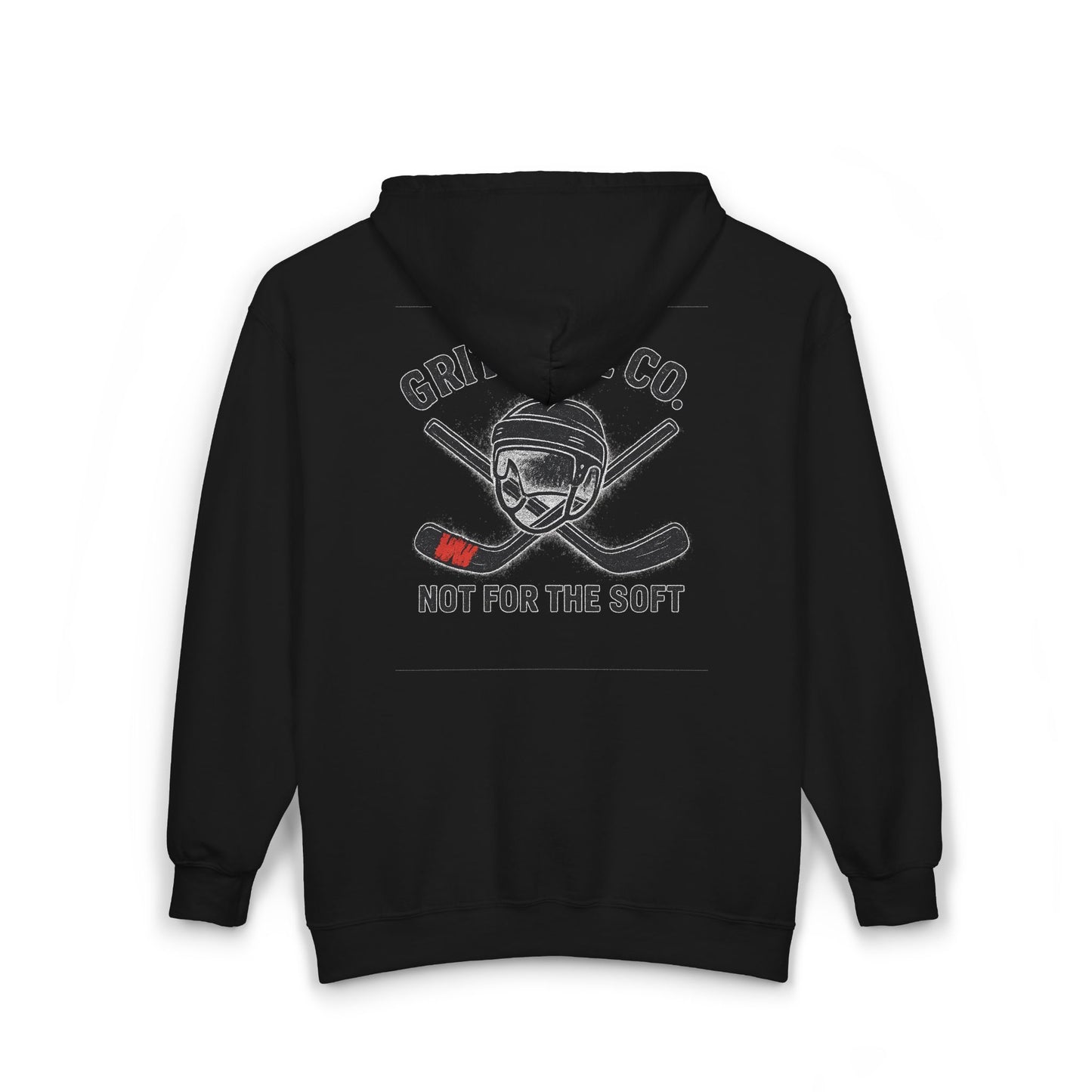 All-Star in the Room. Ghost on the Ice. #LockerRoomLegend Hoodie Unisex Heavy Blend™ Full Zip Hooded Sweatshirt