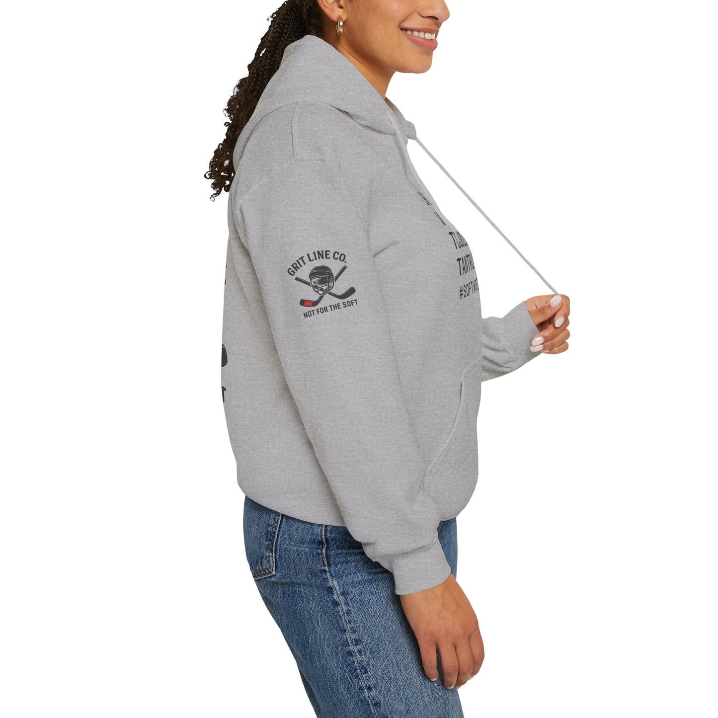 Shot Velocity: Toddler Tantrum — #SoftWrists | OG Line Hoodie Hockey Hoodie, Unisex Heavy Blend Sweatshirt